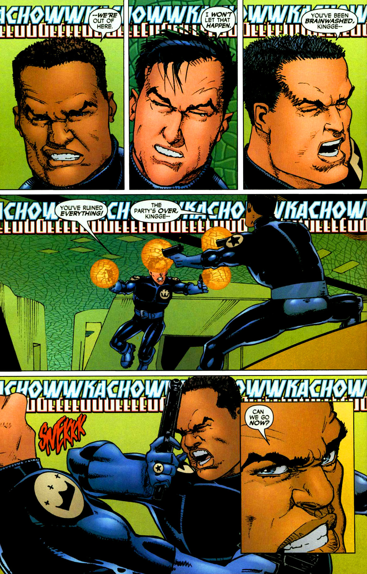 Read online Challengers of the Unknown (2004) comic -  Issue #6 - 18