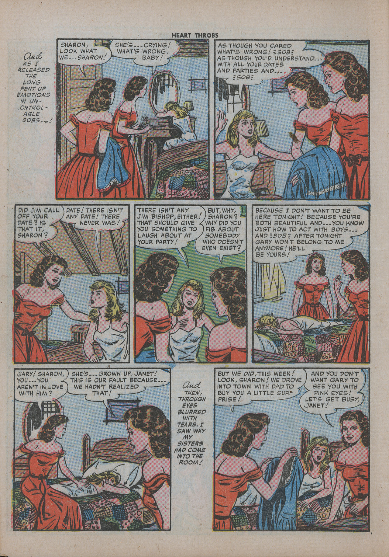 Read online Heart Throbs comic -  Issue #14 - 16
