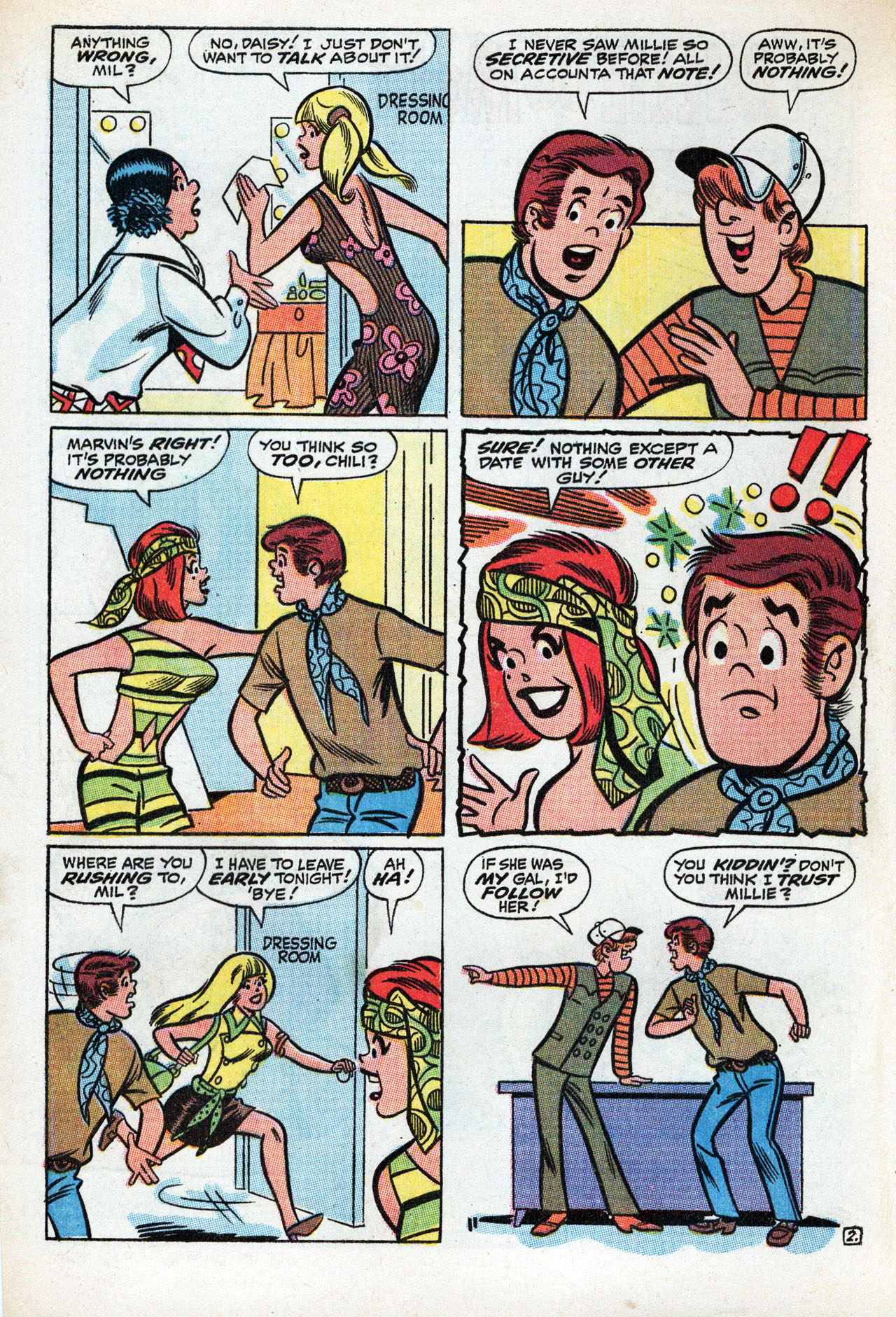 Read online Millie the Model comic -  Issue #176 - 4