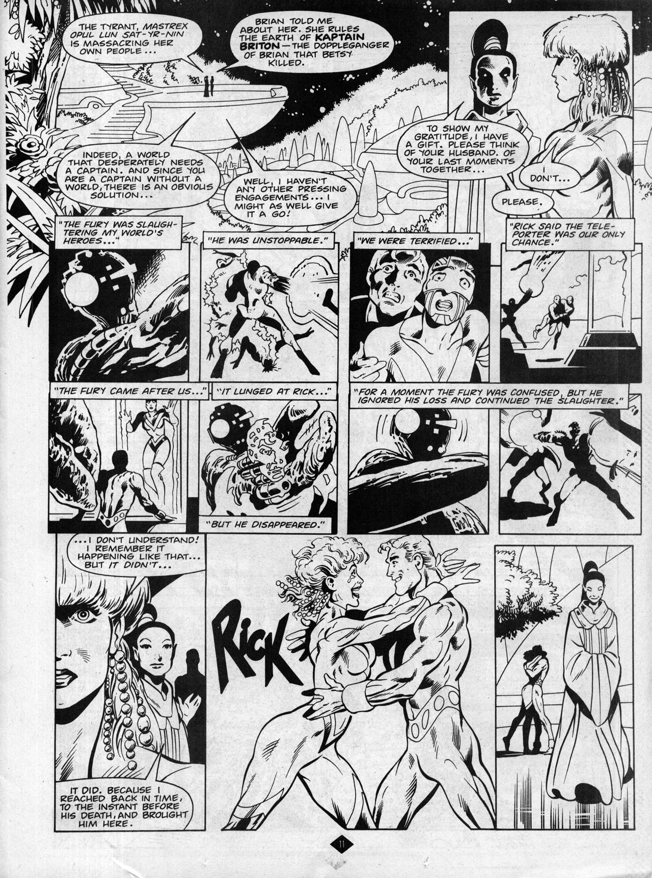 Read online Captain Britain (1985) comic -  Issue #14 - 11