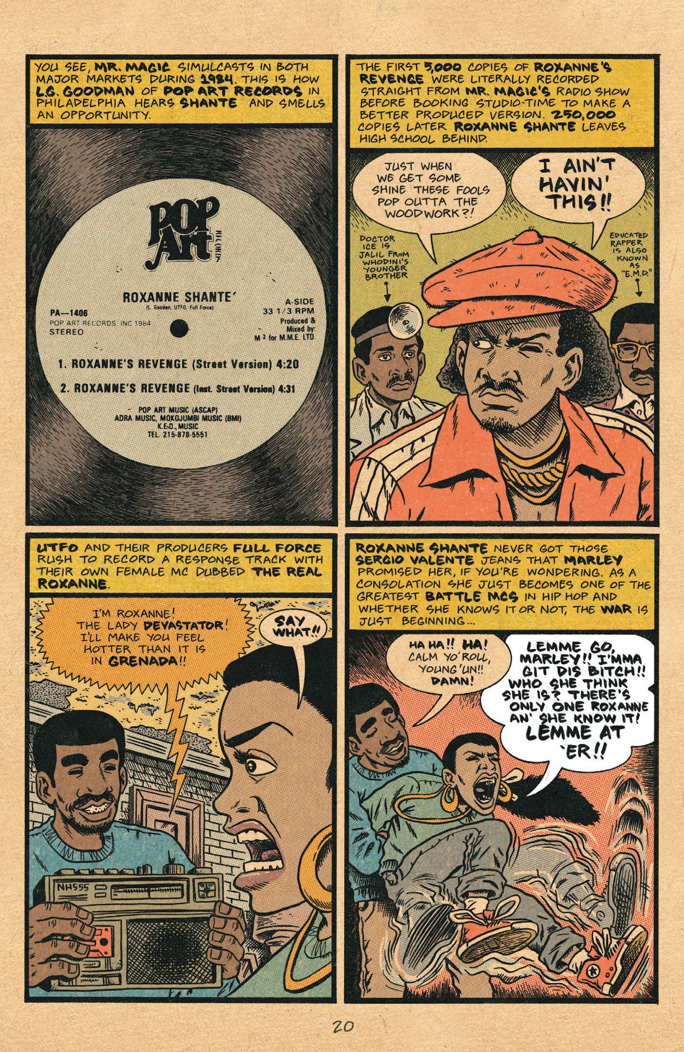 Read online Hip Hop Family Tree (2015) comic -  Issue #12 - 22