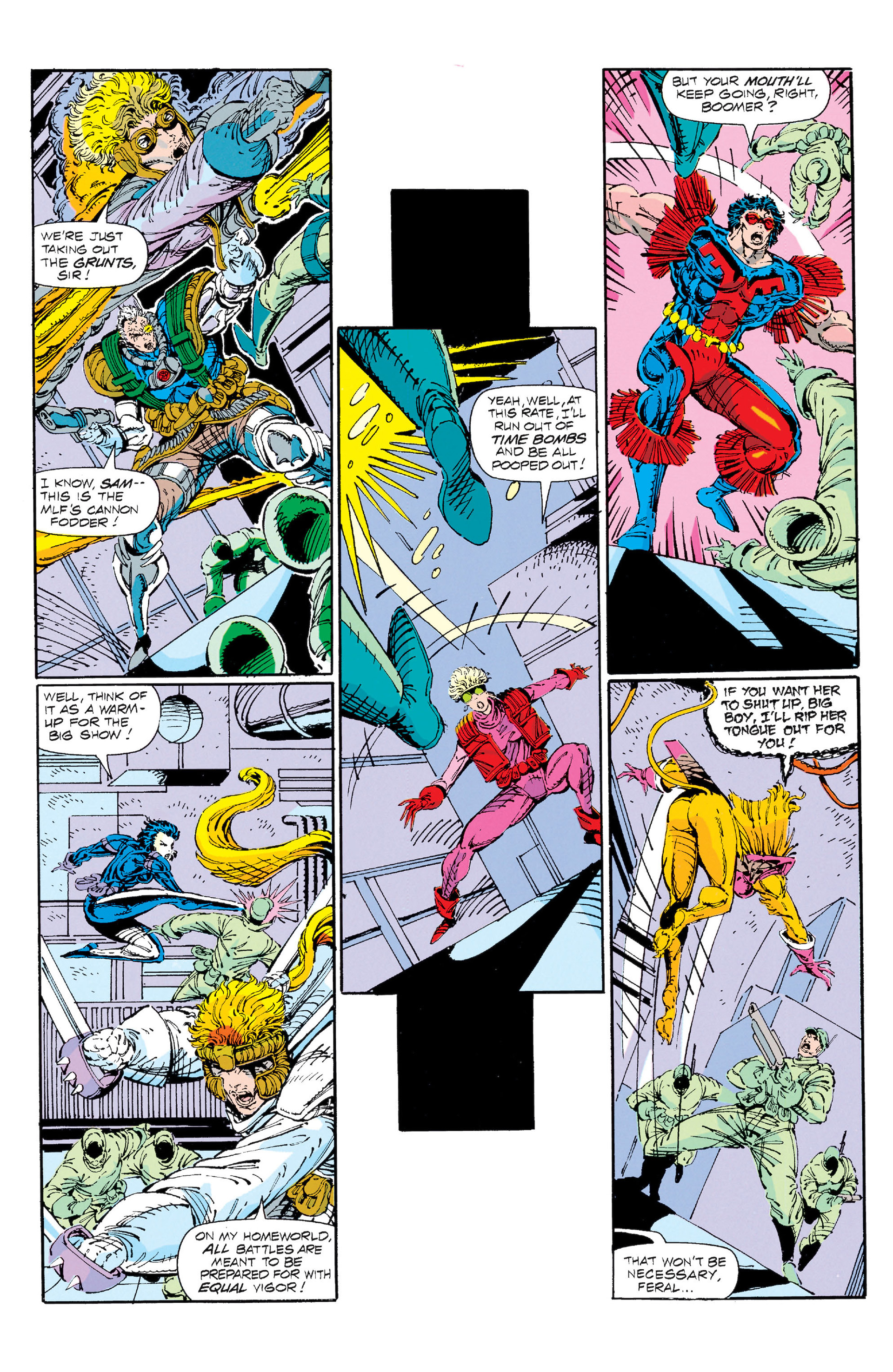 Read online X-Force (1991) comic -  Issue #1 - 5