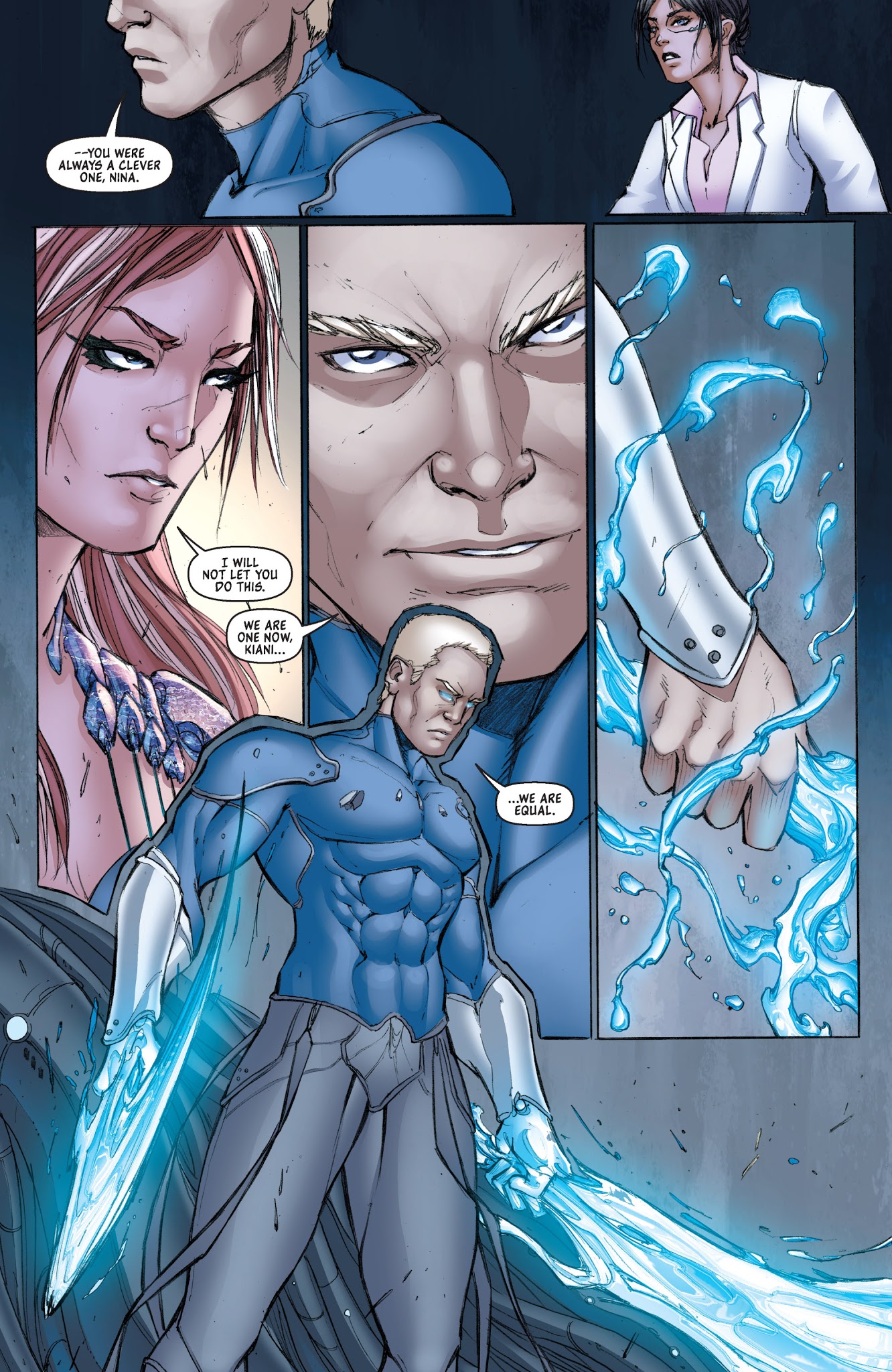 Read online Michael Turner's Fathom: Kiani (2014) comic -  Issue #4 - 12