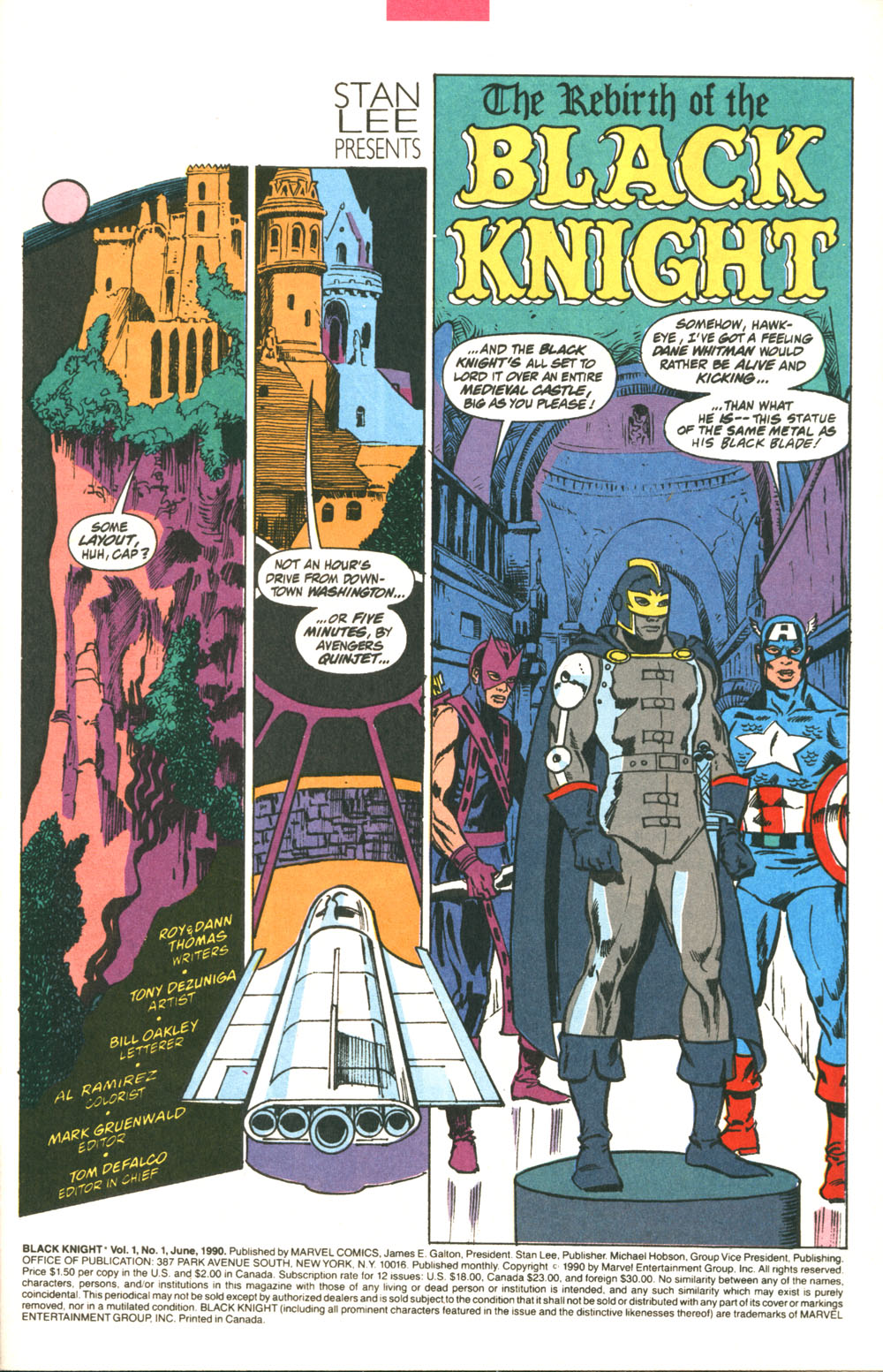 Read online Black Knight (1990) comic -  Issue #1 - 2