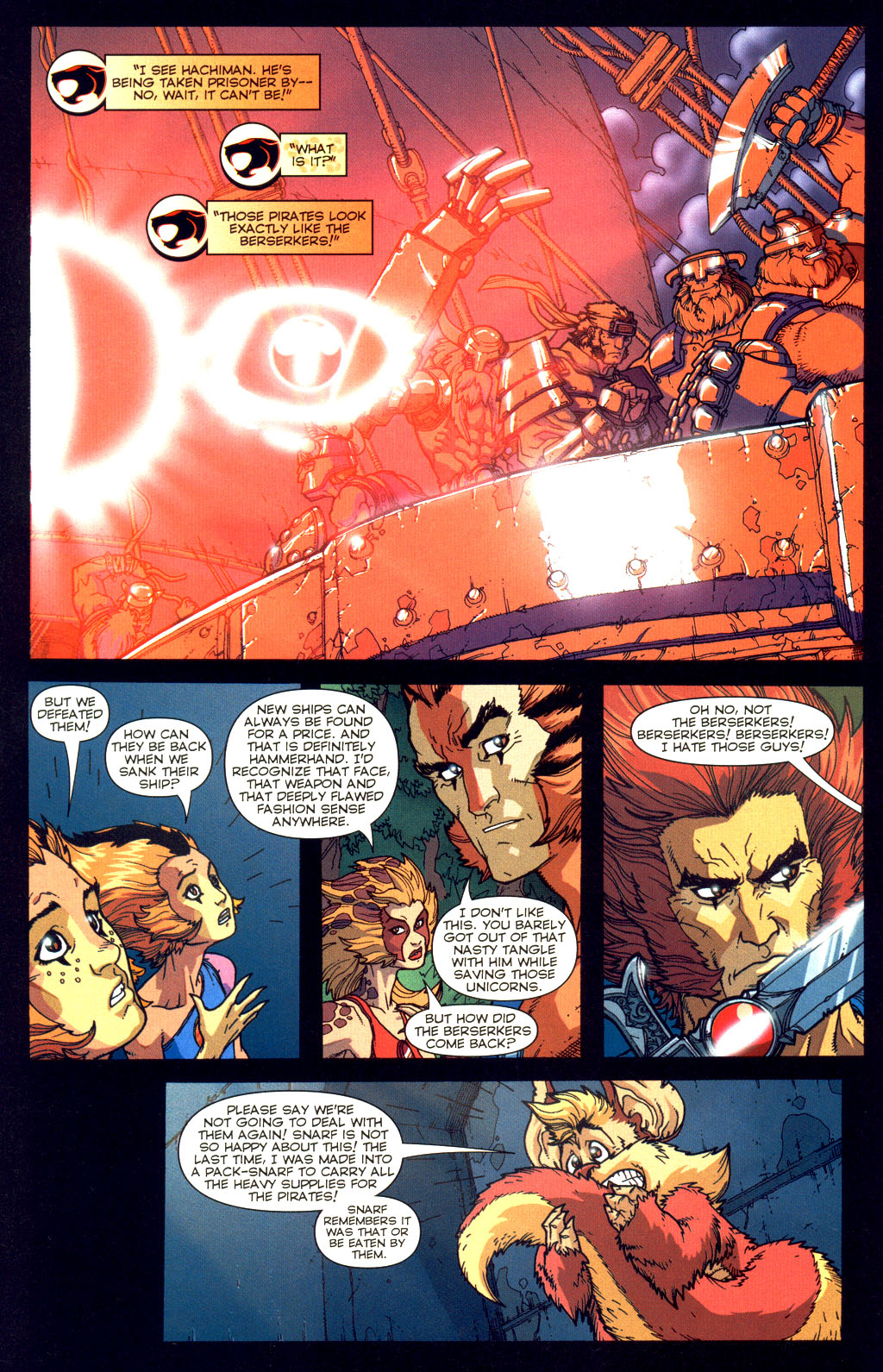 Read online ThunderCats: HammerHand's Revenge comic -  Issue #1 - 11