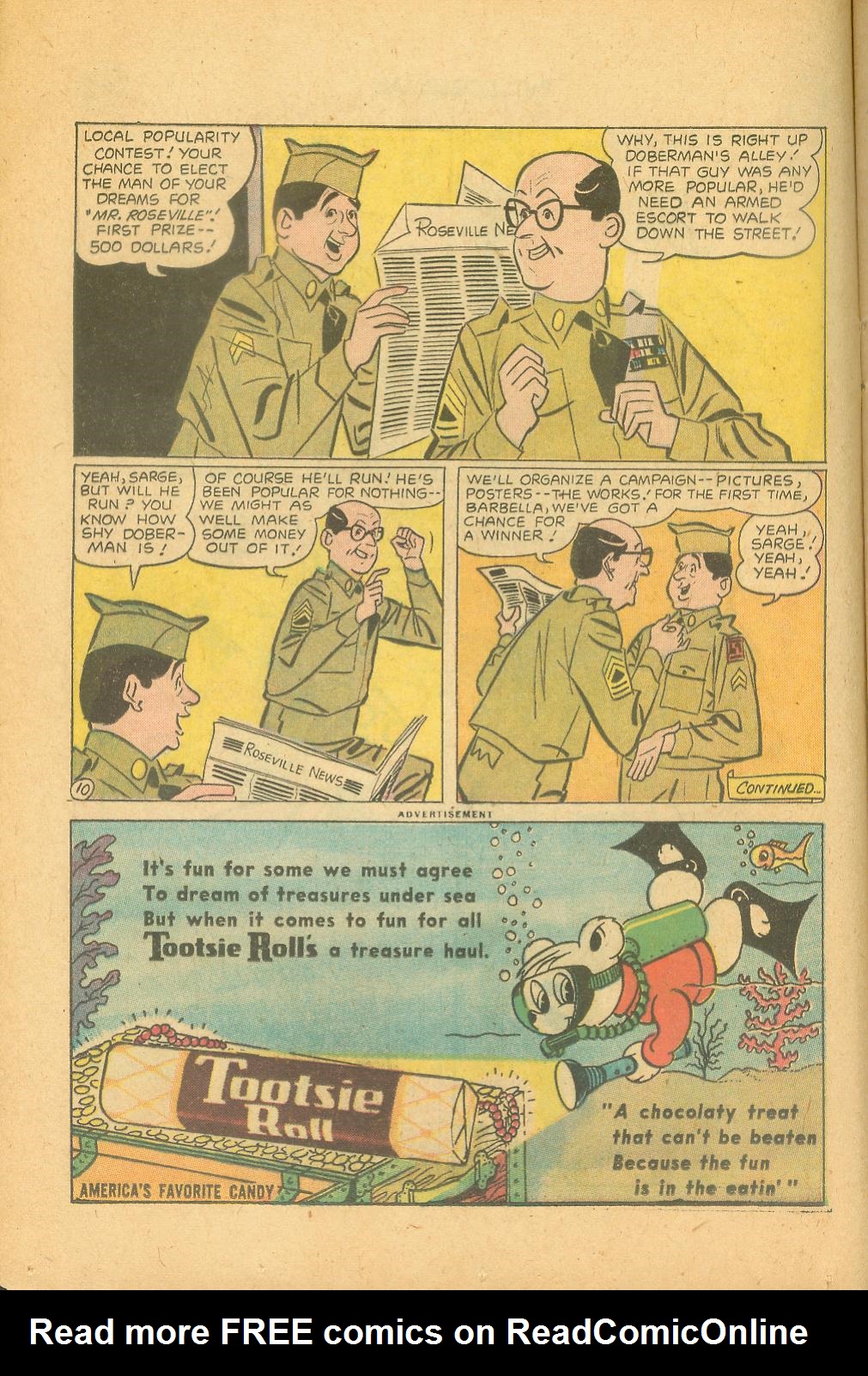 Read online Sgt. Bilko's Pvt. Doberman comic -  Issue #3 - 12