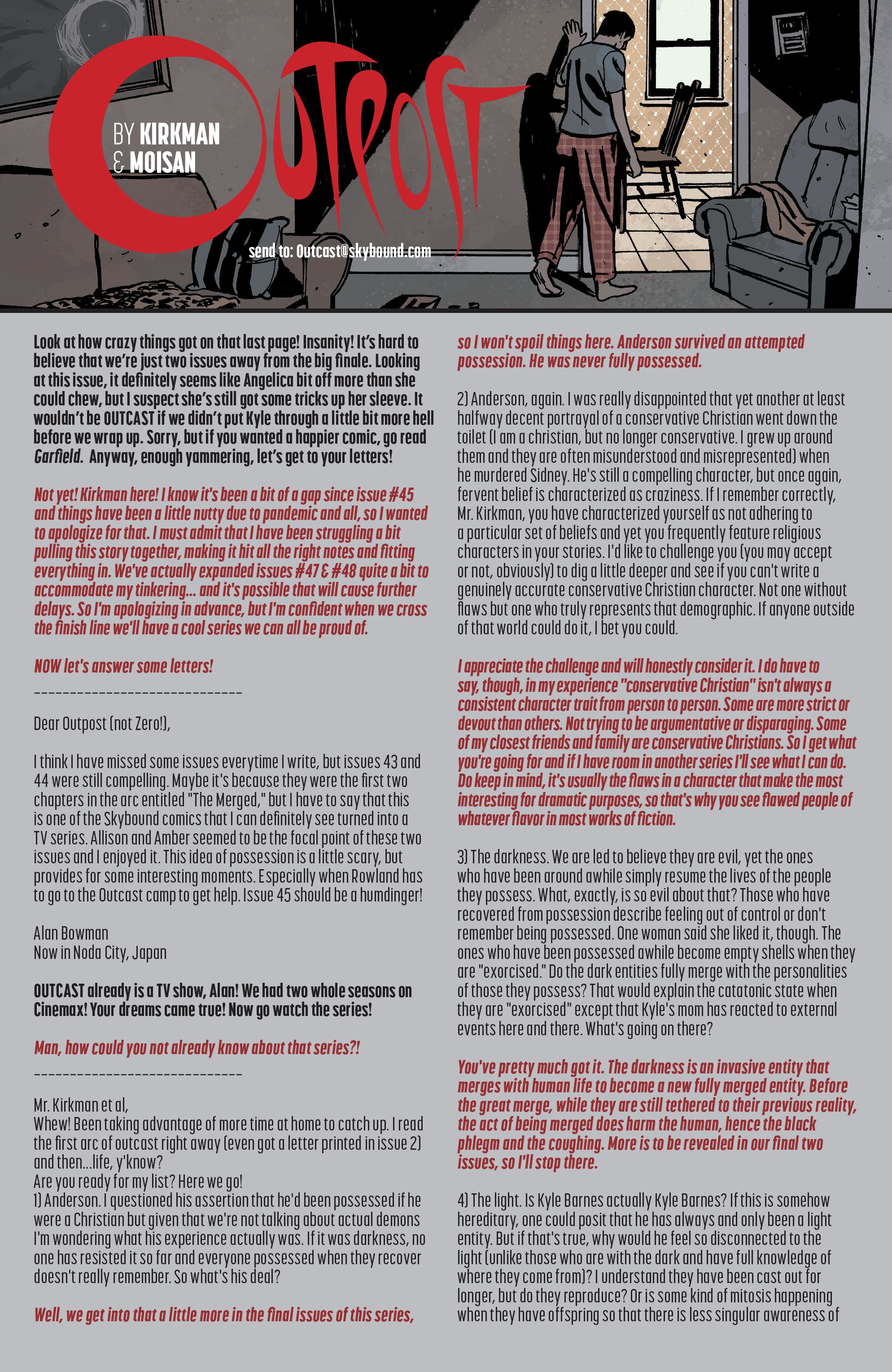 Read online Outcast by Kirkman & Azaceta comic -  Issue #46 - 22