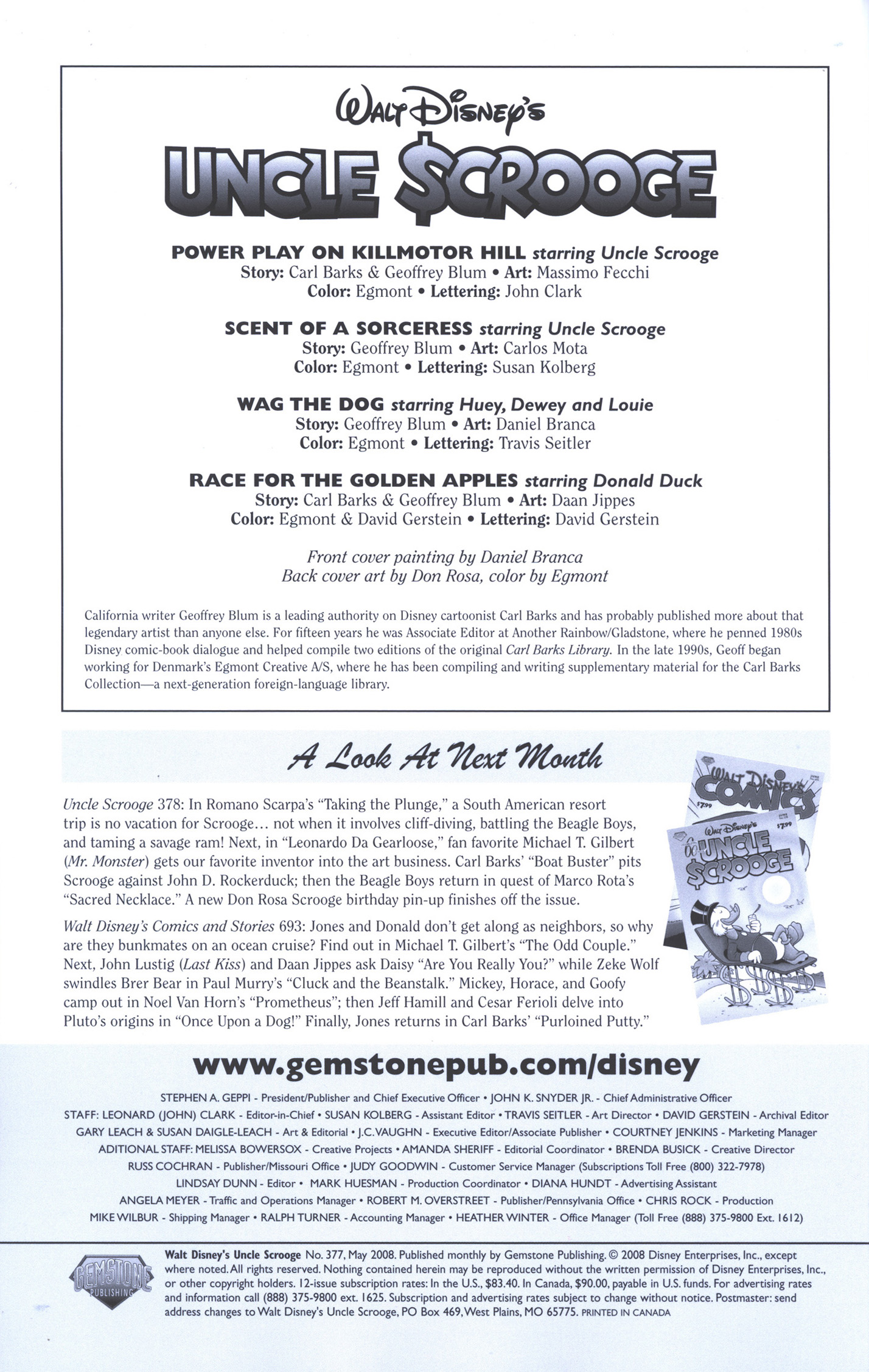 Read online Uncle Scrooge (1953) comic -  Issue #377 - 2