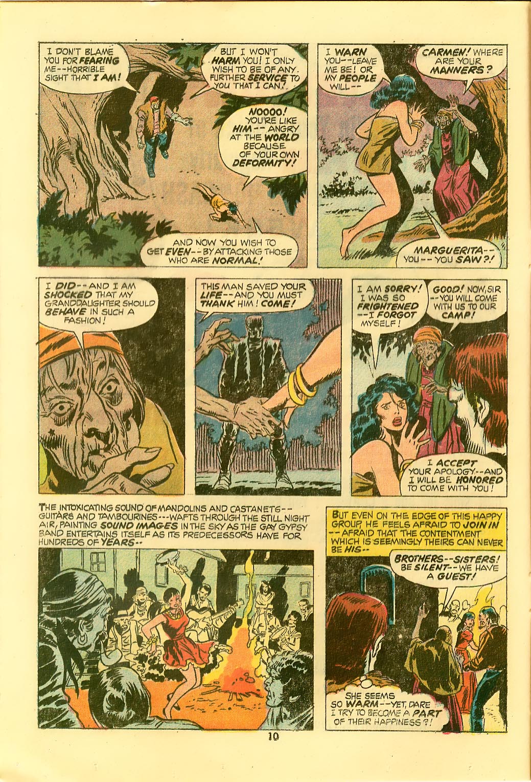 Read online Frankenstein (1973) comic -  Issue #7 - 7