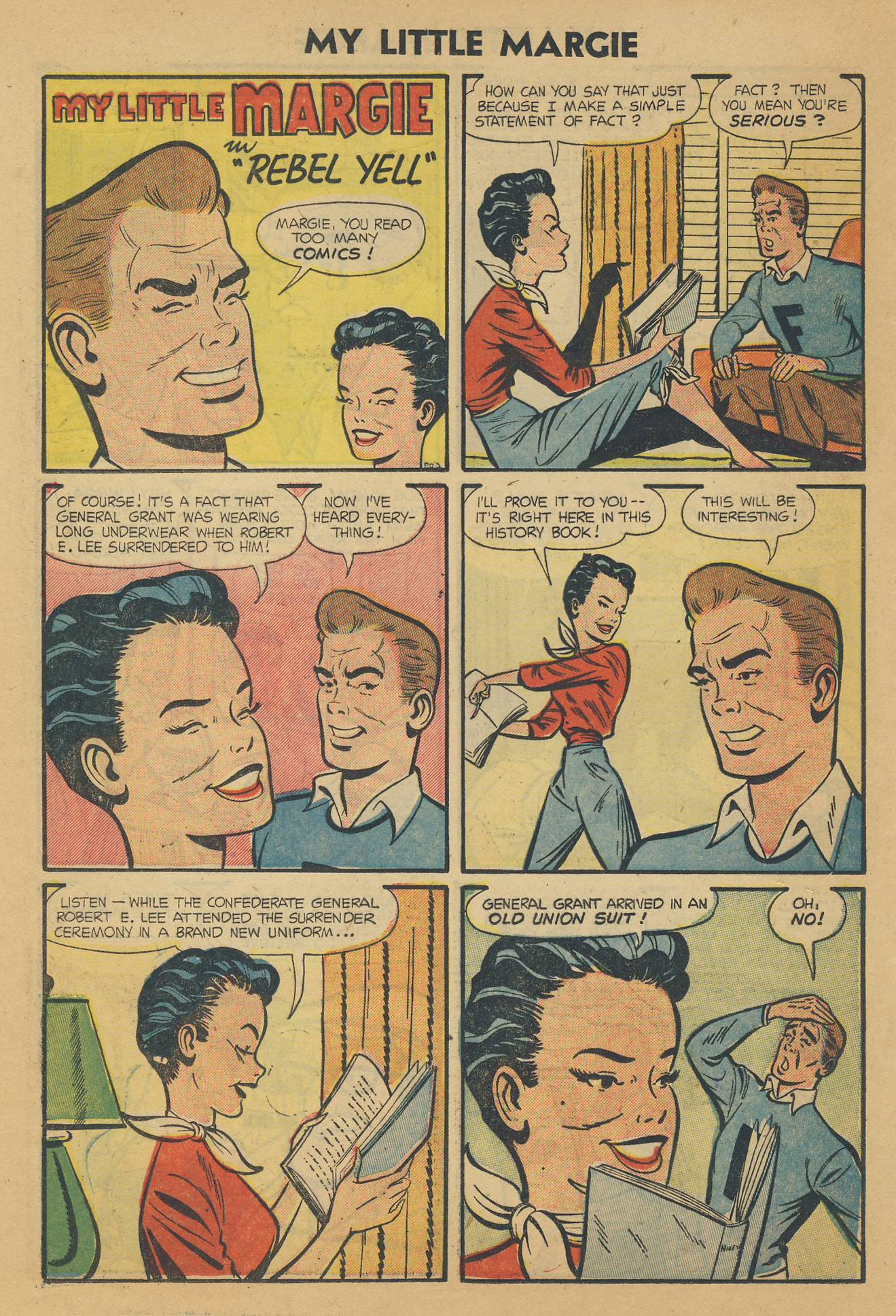 Read online My Little Margie (1954) comic -  Issue #4 - 20