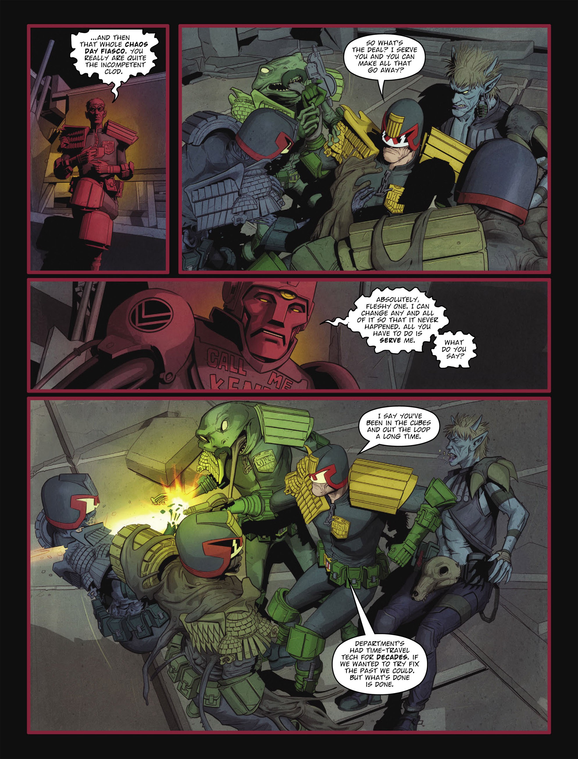 Read online 2000 AD comic -  Issue #2312 - 9