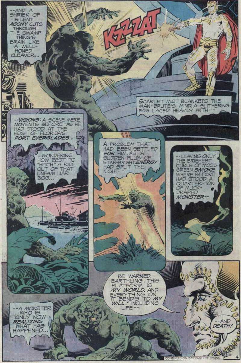Read online Swamp Thing (1972) comic -  Issue #21 - 5
