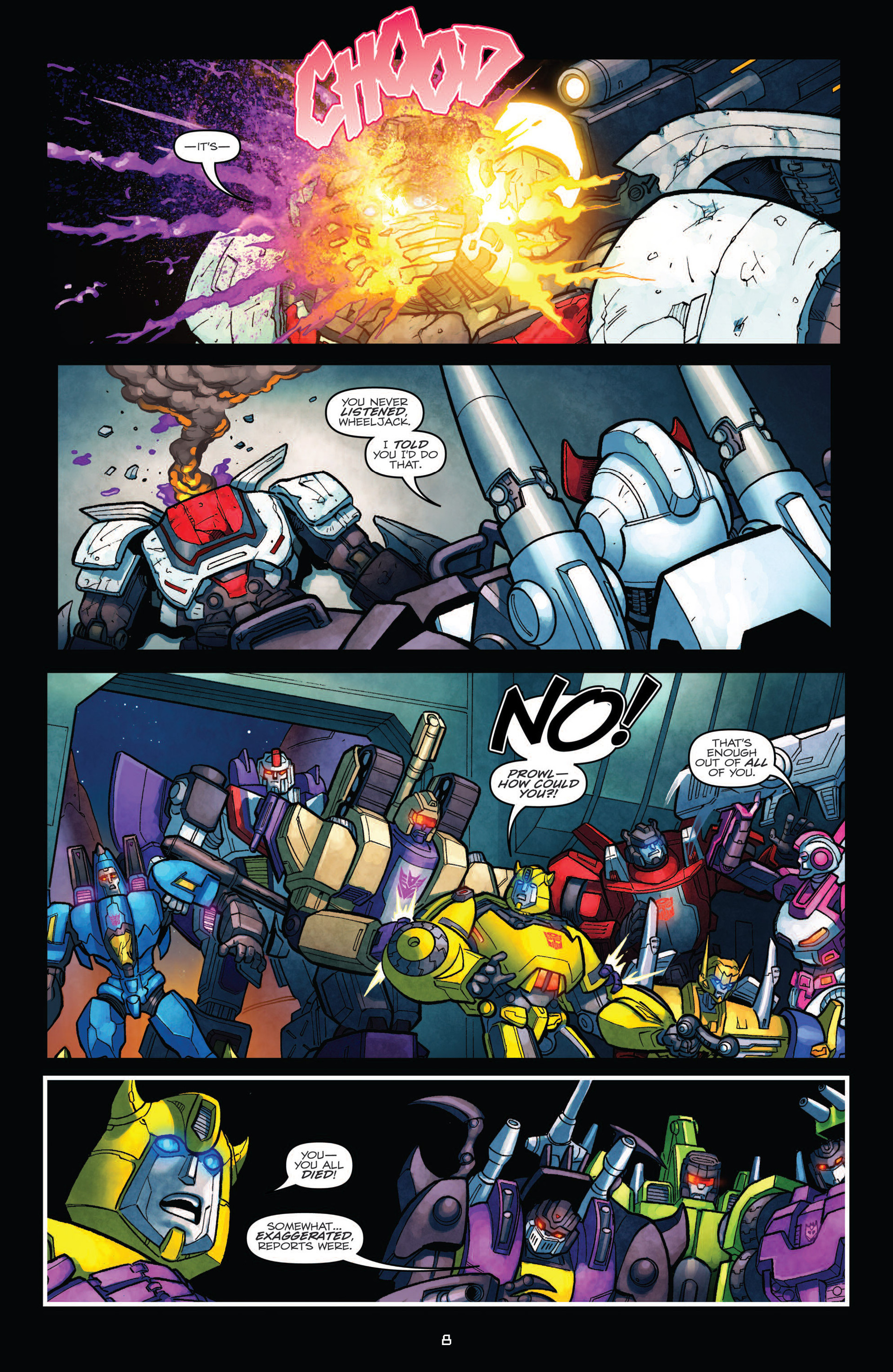 Read online Transformers: Robots In Disguise (2012) comic -  Issue #14 - 11