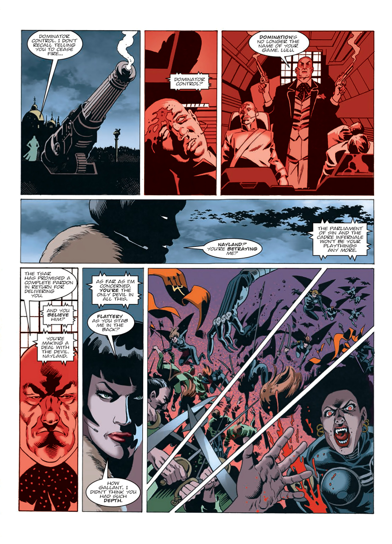 Read online Nikolai Dante comic -  Issue # TPB 9 - 171