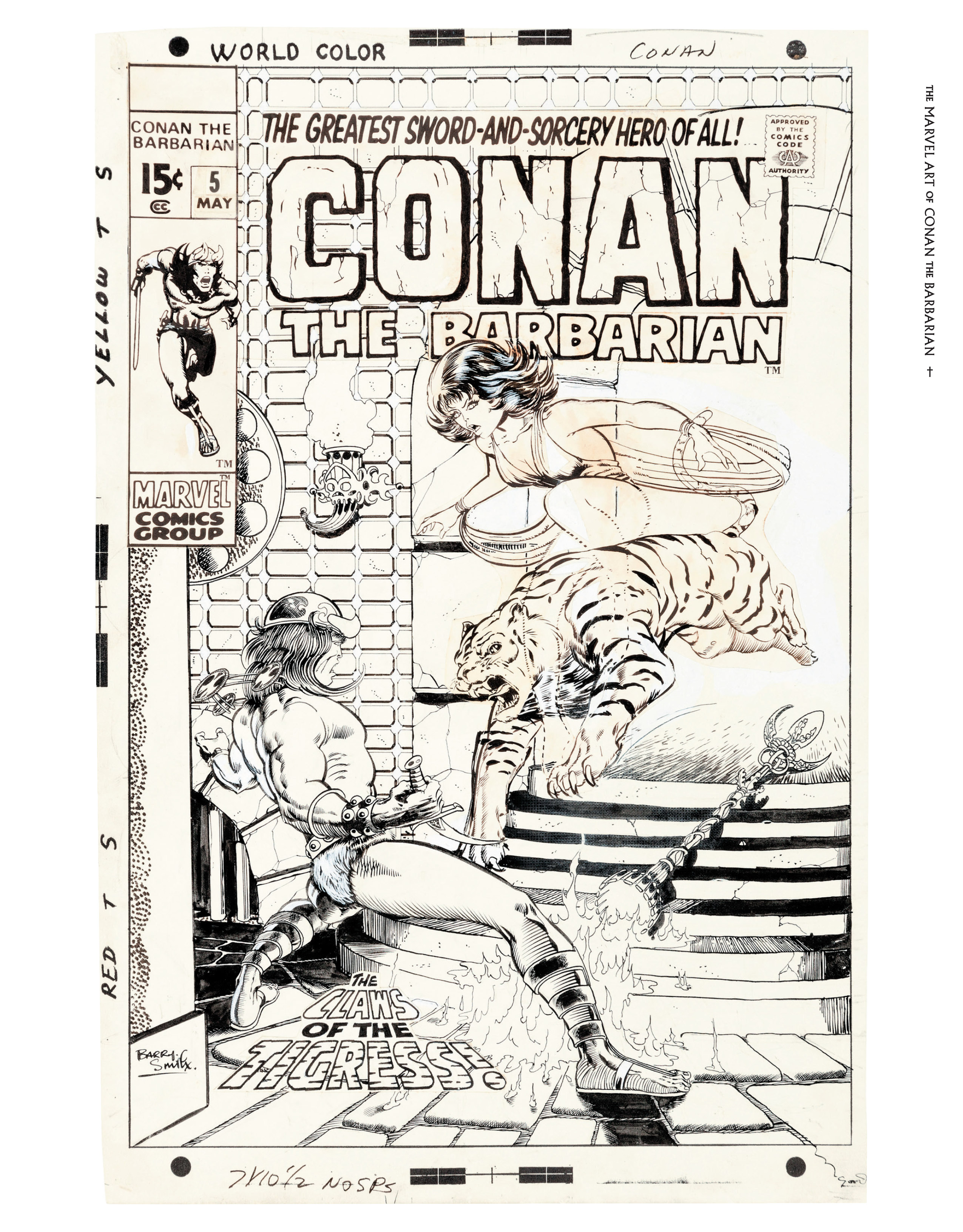 Read online Marvel Art of Conan the Barbarian comic -  Issue # TPB (Part 1) - 17