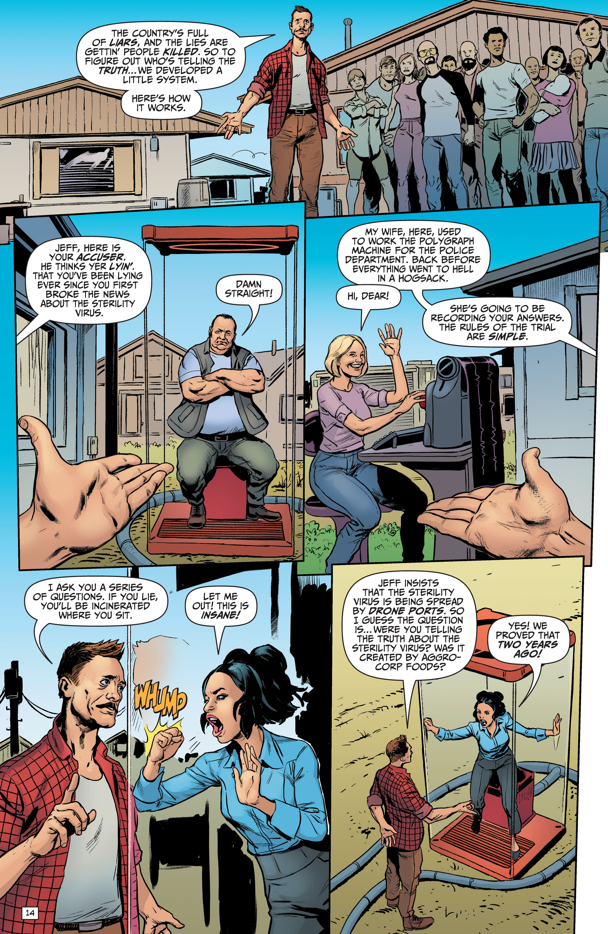 Read online Billionaire Island: Cult of Dogs comic -  Issue #3 - 16