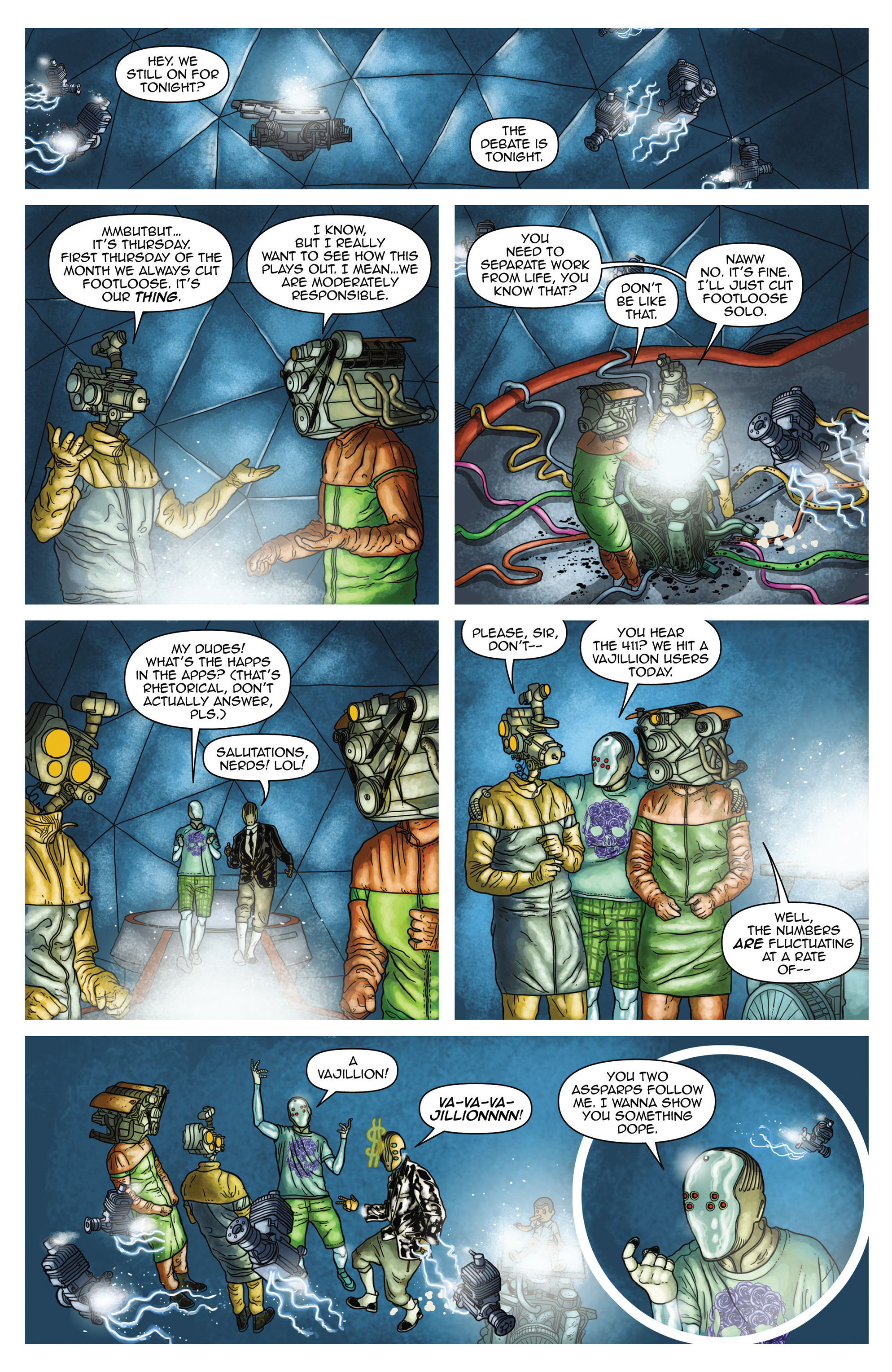 Read online D4VEocracy comic -  Issue #2 - 15