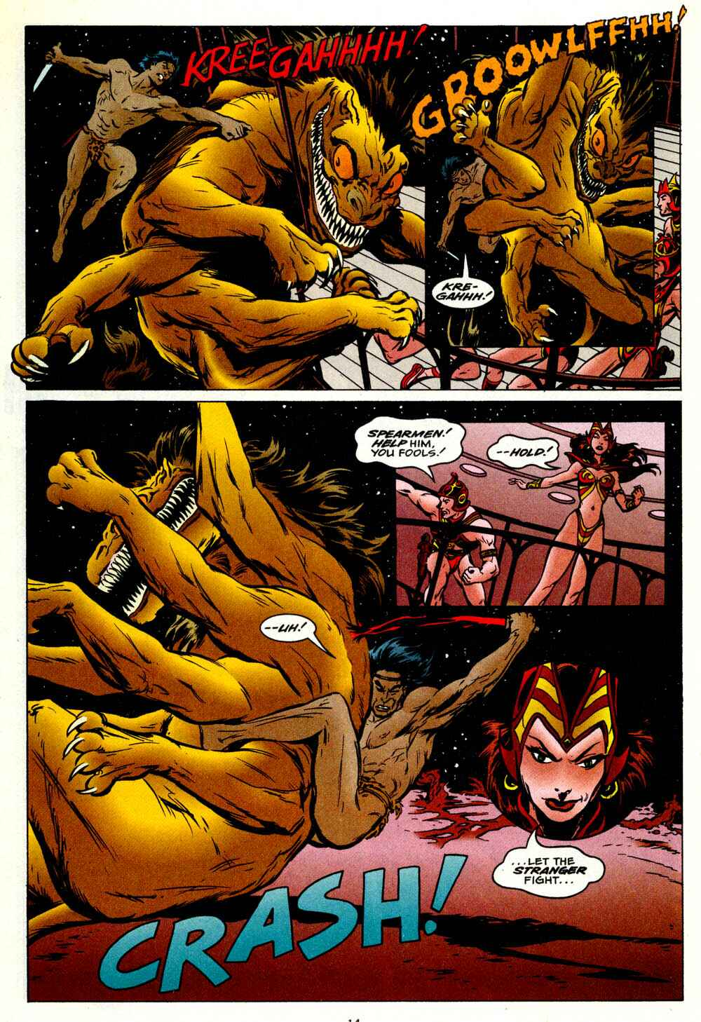 Read online Tarzan/John Carter: Warlords of Mars comic -  Issue #1 - 16