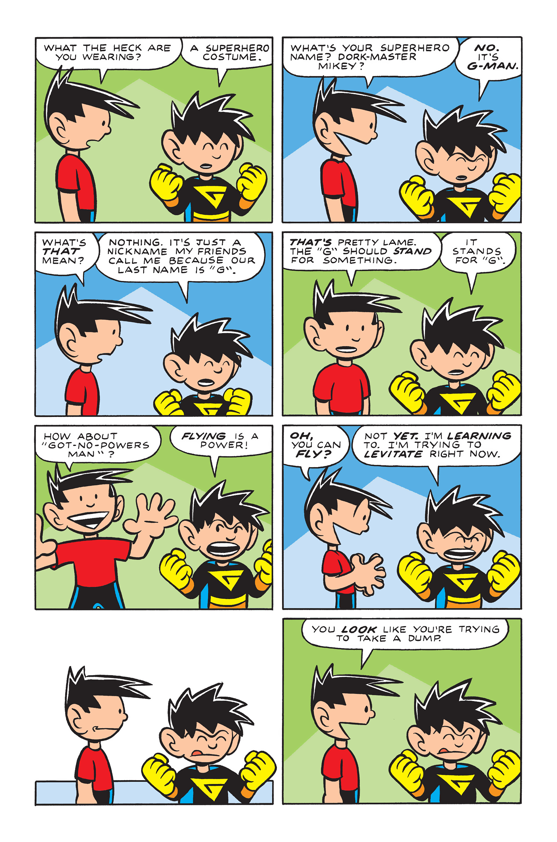 Read online G-Man: Learning to Fly comic -  Issue # TPB - 12