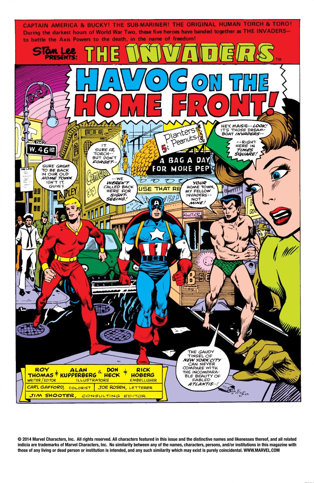 Read online The Invaders Classic comic -  Issue # TPB 2 (Part 3) - 2