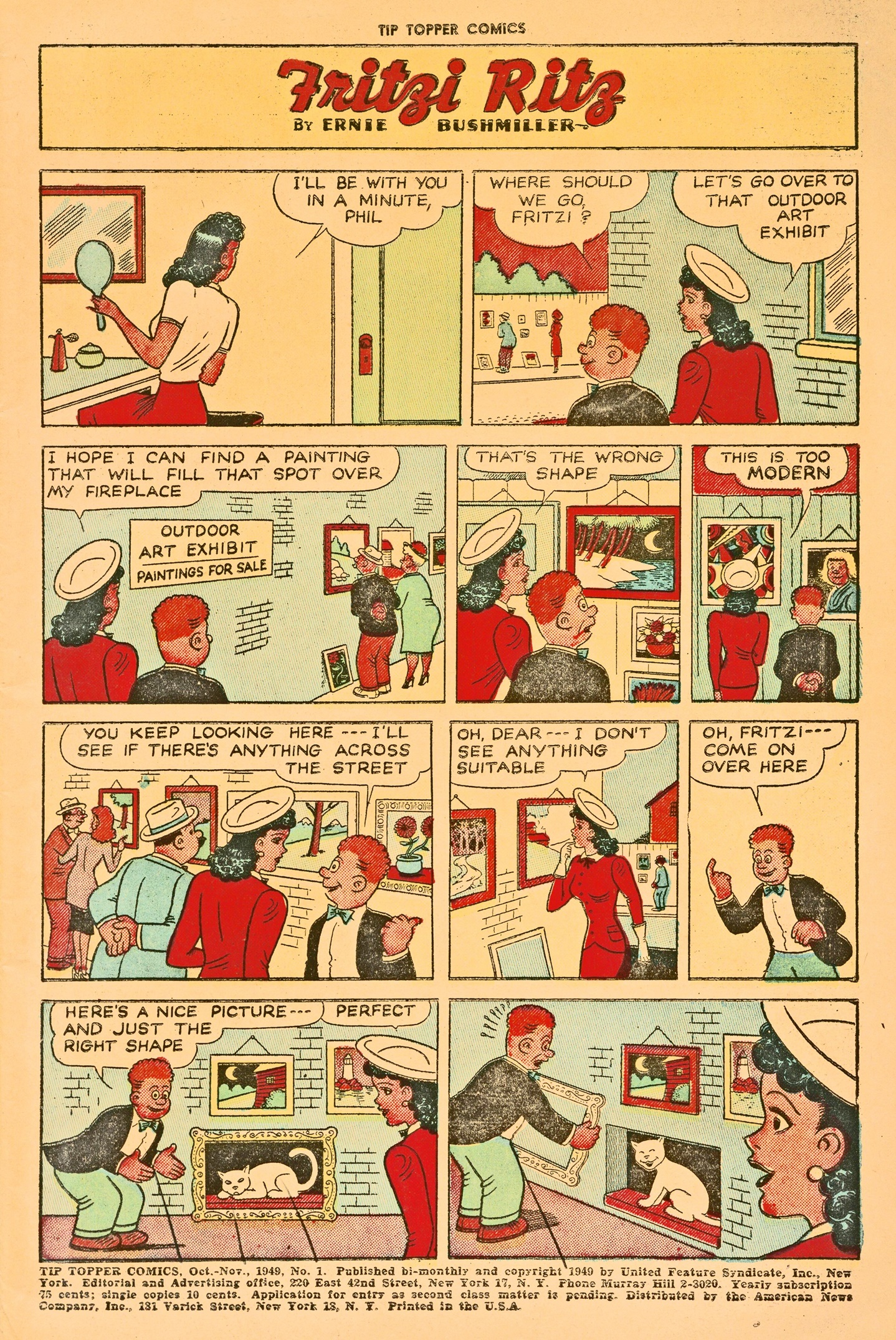 Read online Tip Topper Comics comic -  Issue #1 - 3