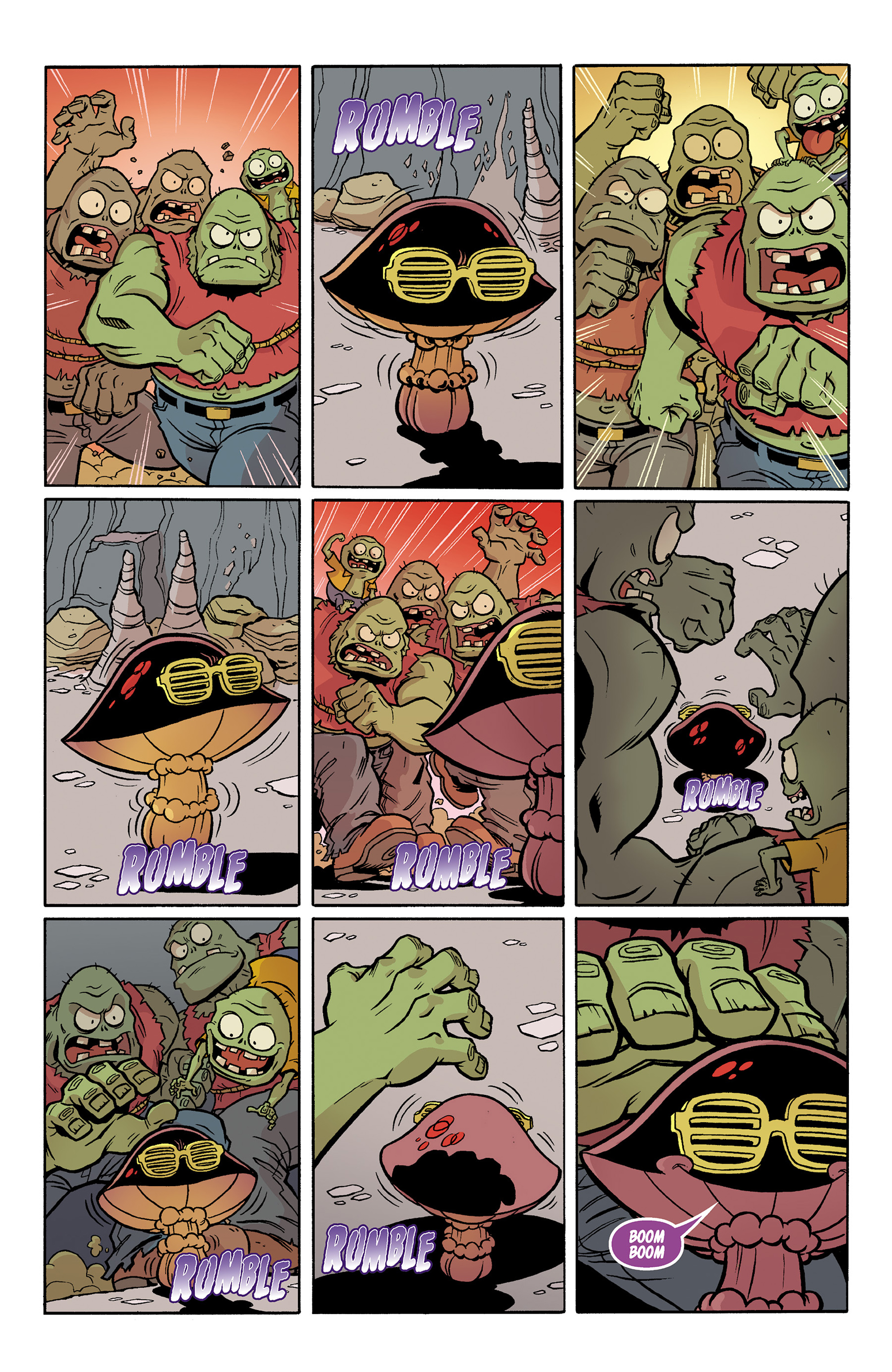 Read online Plants vs. Zombies: Boom Boom Mushroom comic -  Issue #12 - 8