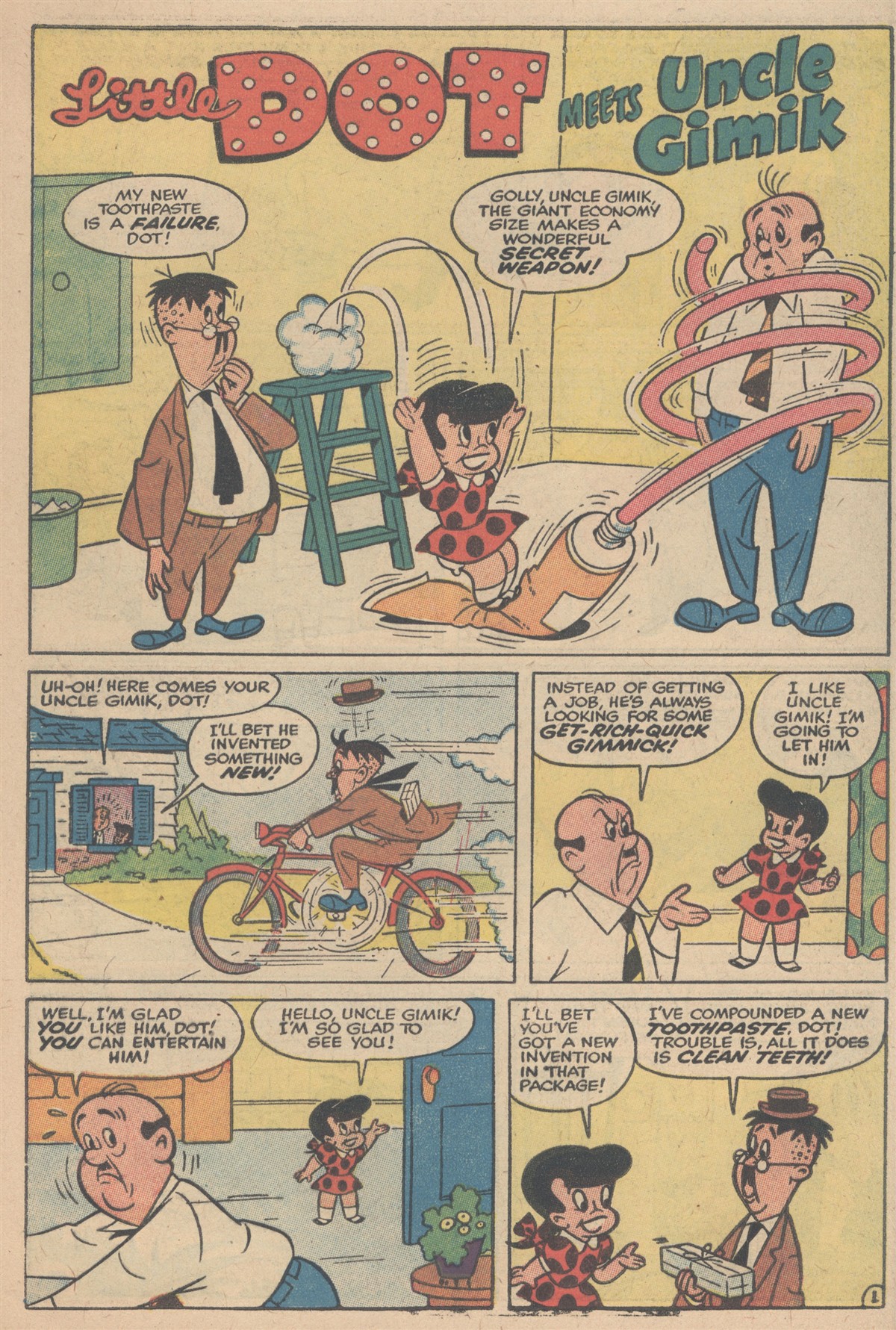 Read online Little Dot (1953) comic -  Issue #52 - 12