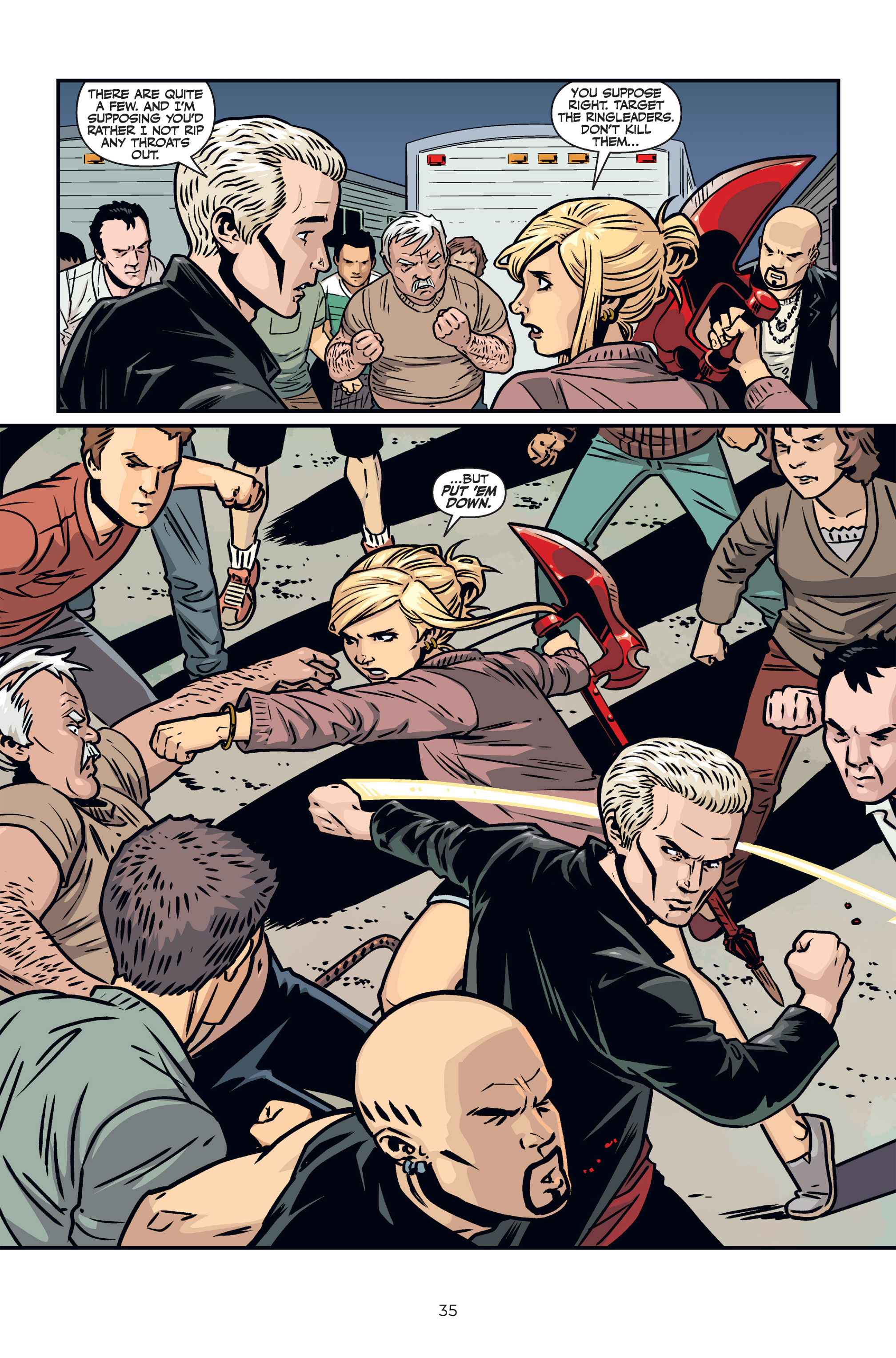 Read online Buffy the Vampire Slayer Season 11 comic -  Issue # _Library Edition (Part 1) - 36
