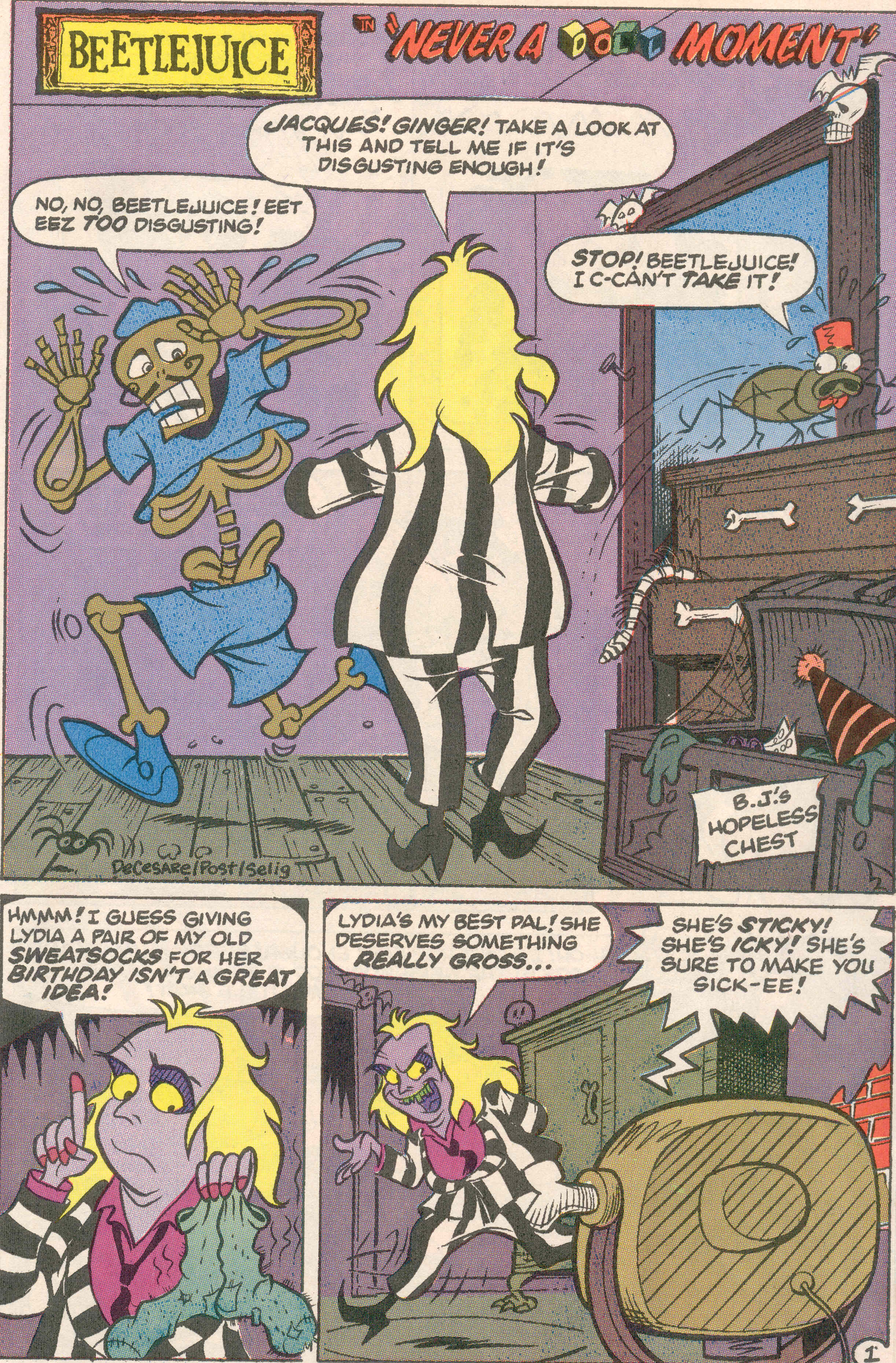 Read online Beetlejuice Horror Day Special comic -  Issue # Full - 21