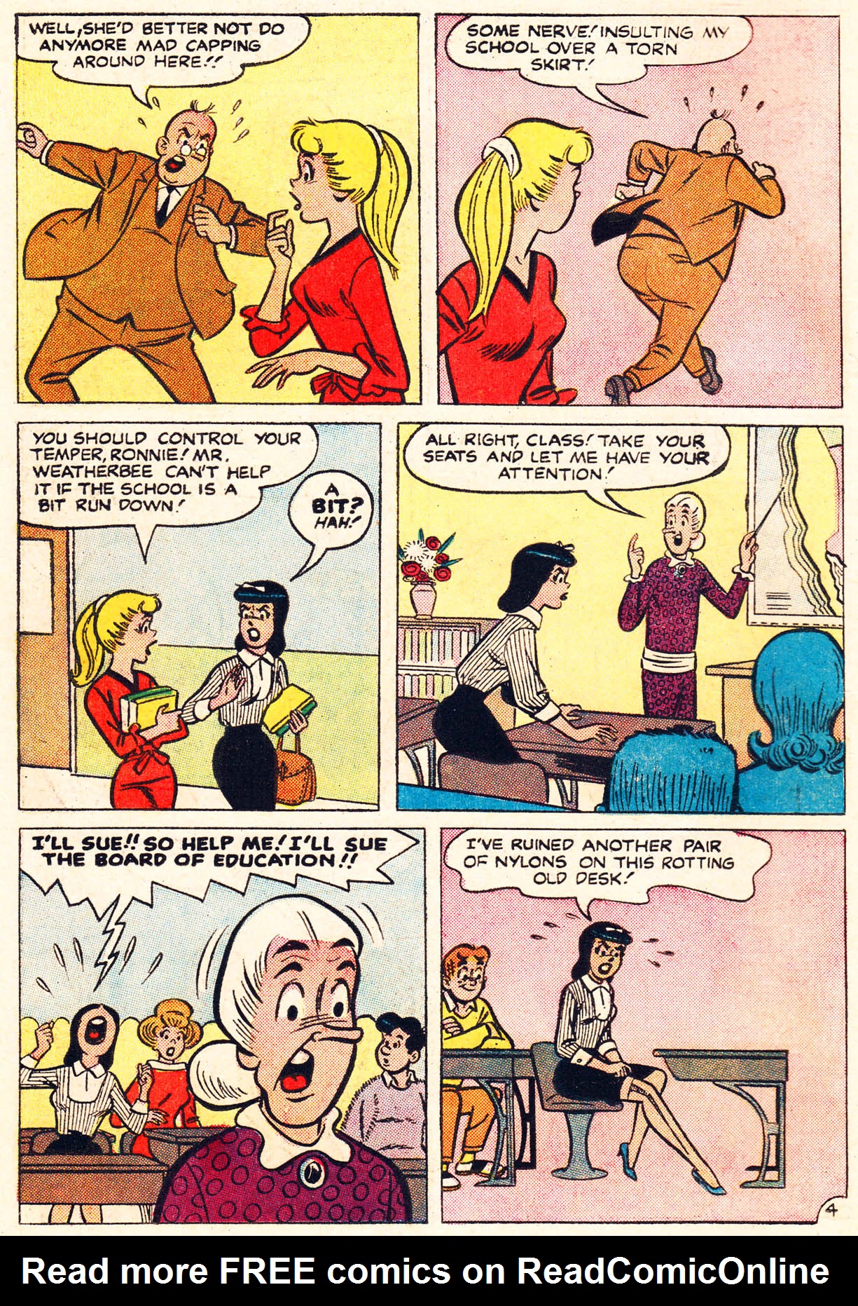 Read online Archie's Girls Betty and Veronica comic -  Issue #100 - 6