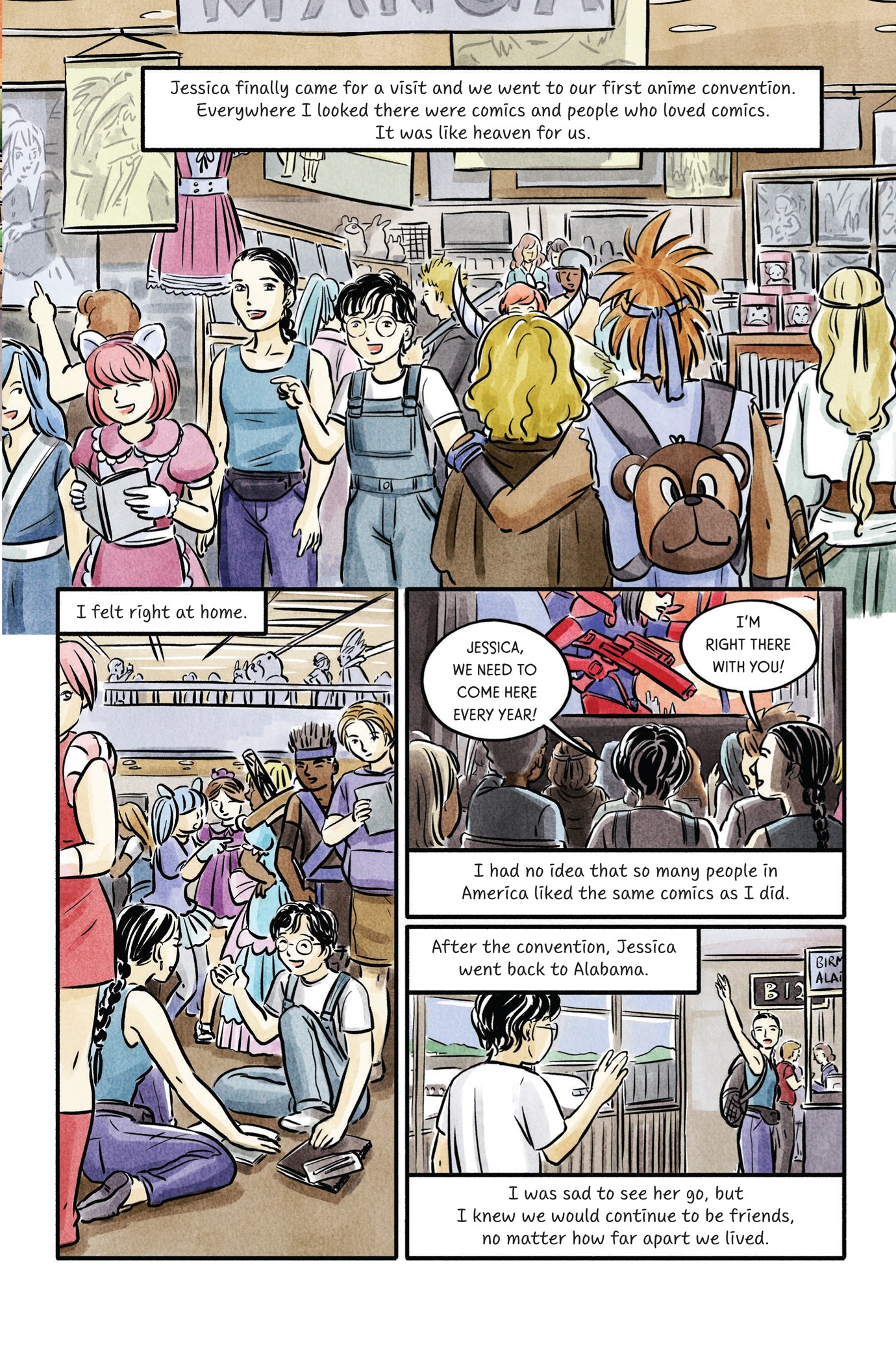 Read online Almost American Girl: An Illustrated Memoir comic -  Issue # TPB (Part 3) - 11