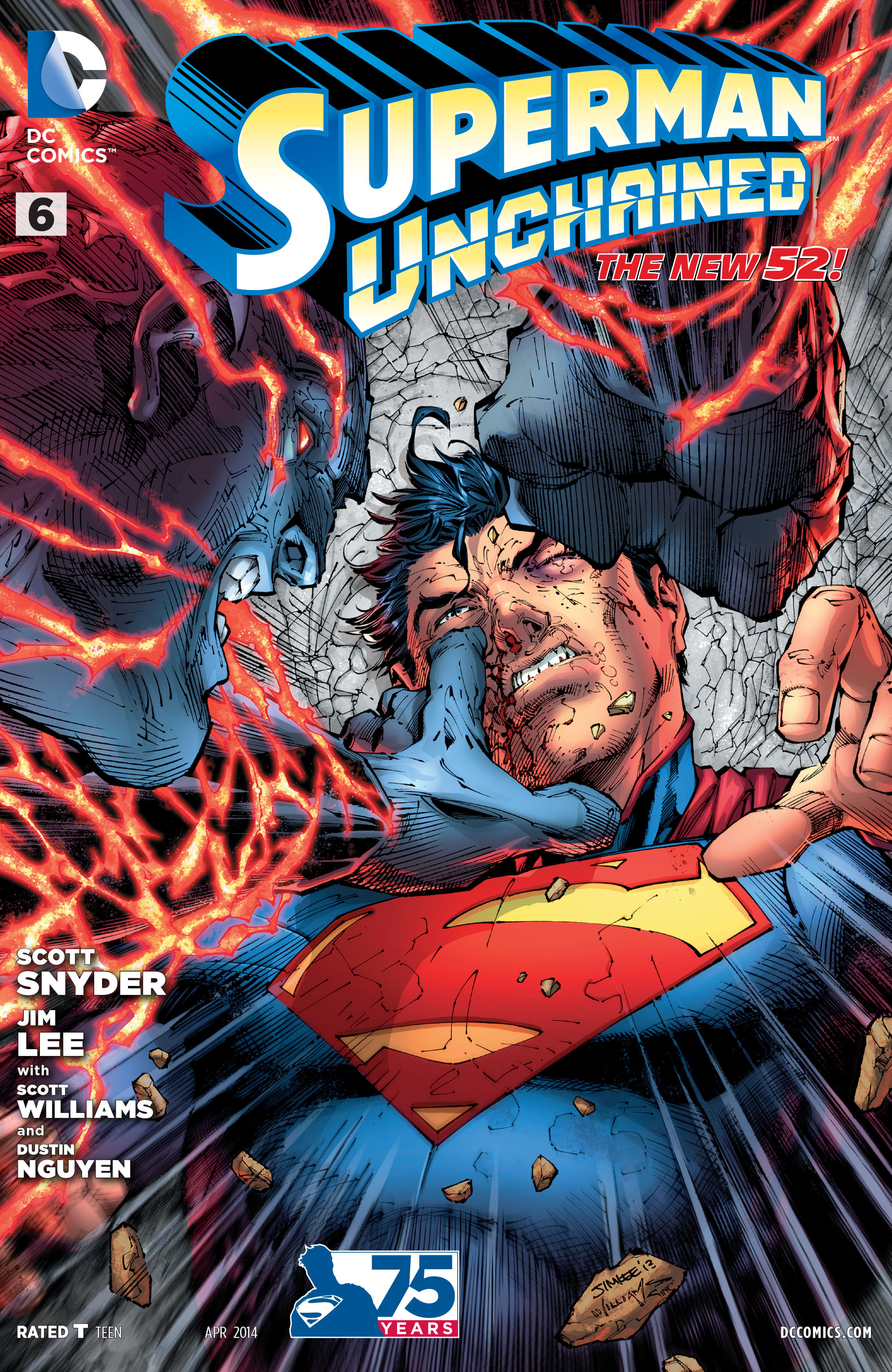 Read online Superman Unchained (2013) comic -  Issue #6 - 25
