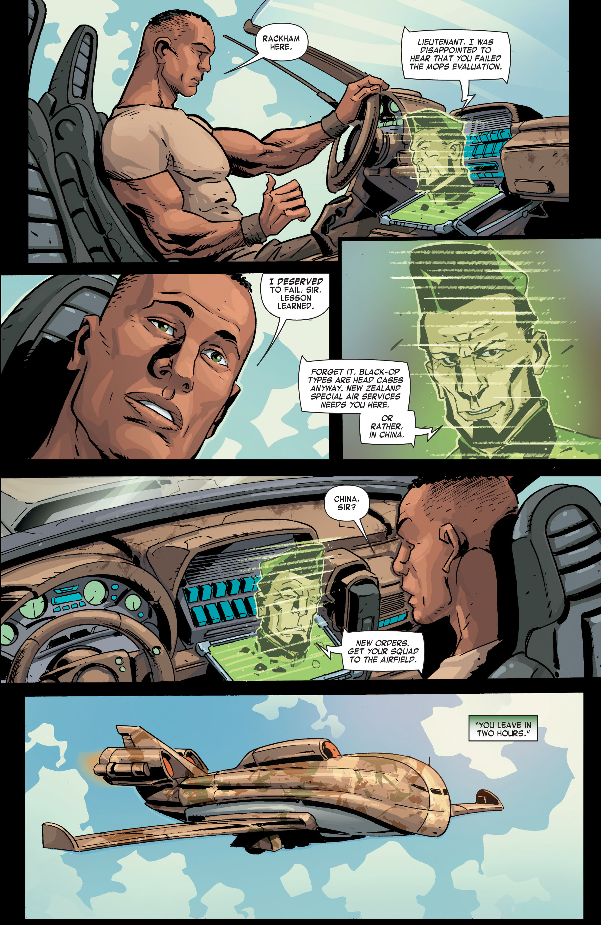 Read online Formic Wars: Burning Earth comic -  Issue #2 - 5