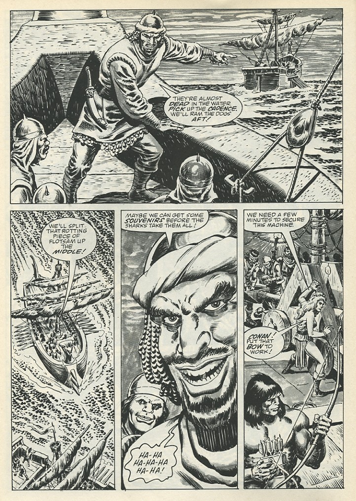 Read online The Savage Sword Of Conan comic -  Issue #139 - 20