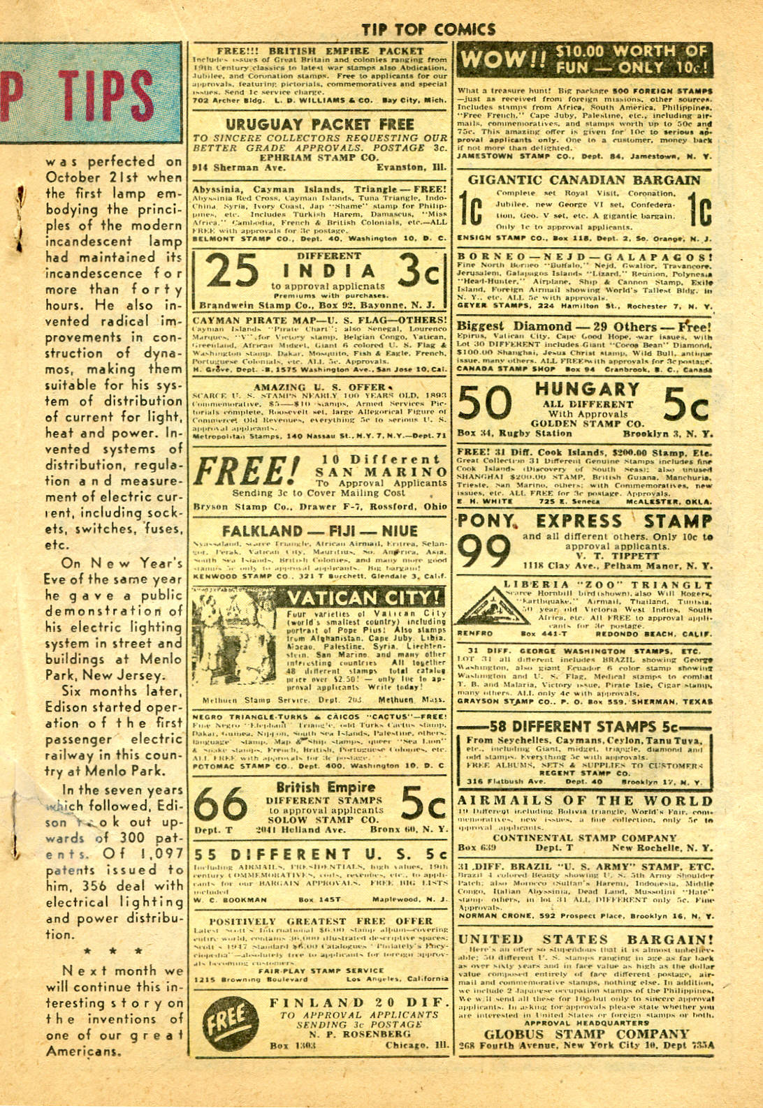 Read online Tip Top Comics comic -  Issue #133 - 27