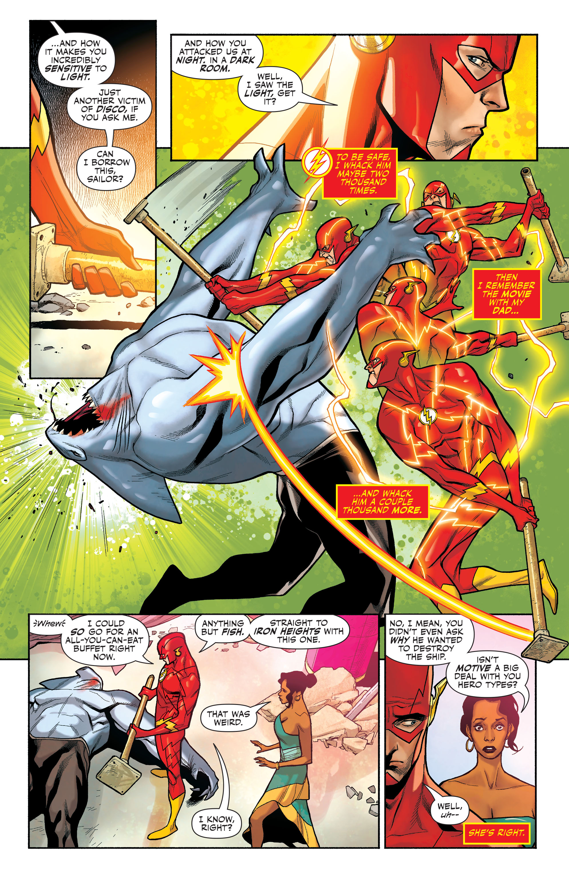 Read online Flash: Fastest Man Alive comic -  Issue #1 - 16