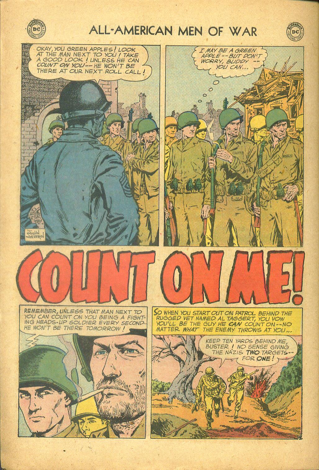 Read online All-American Men of War comic -  Issue #58 - 28