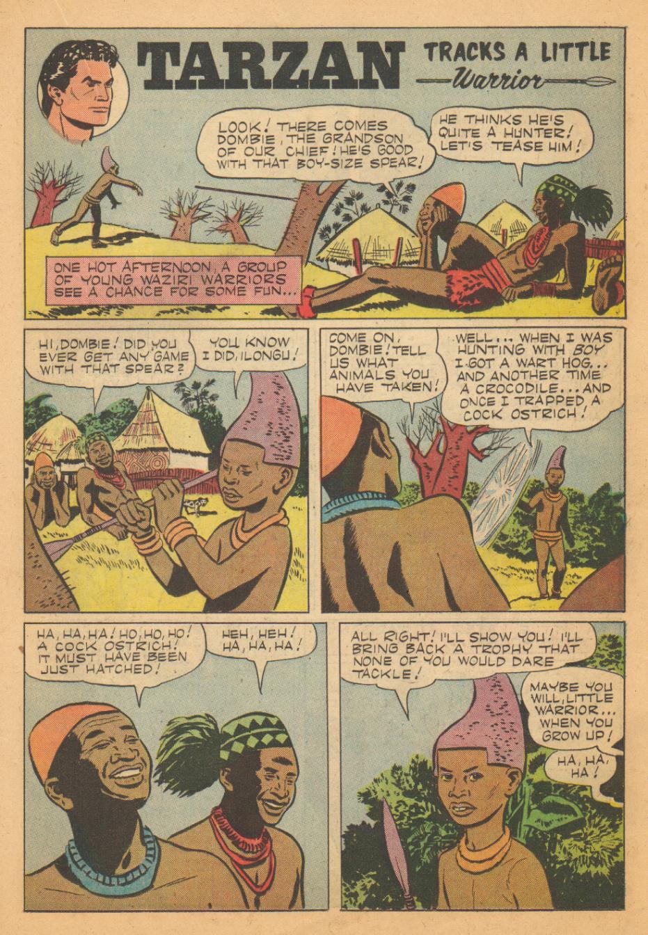 Read online Tarzan (1948) comic -  Issue #78 - 19
