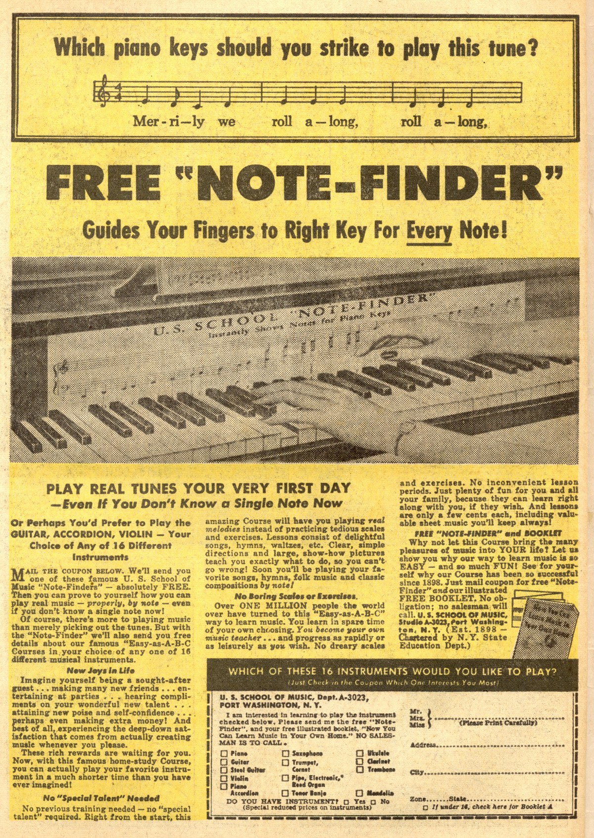 Read online Adventures Into The Unknown comic -  Issue #139 - 34