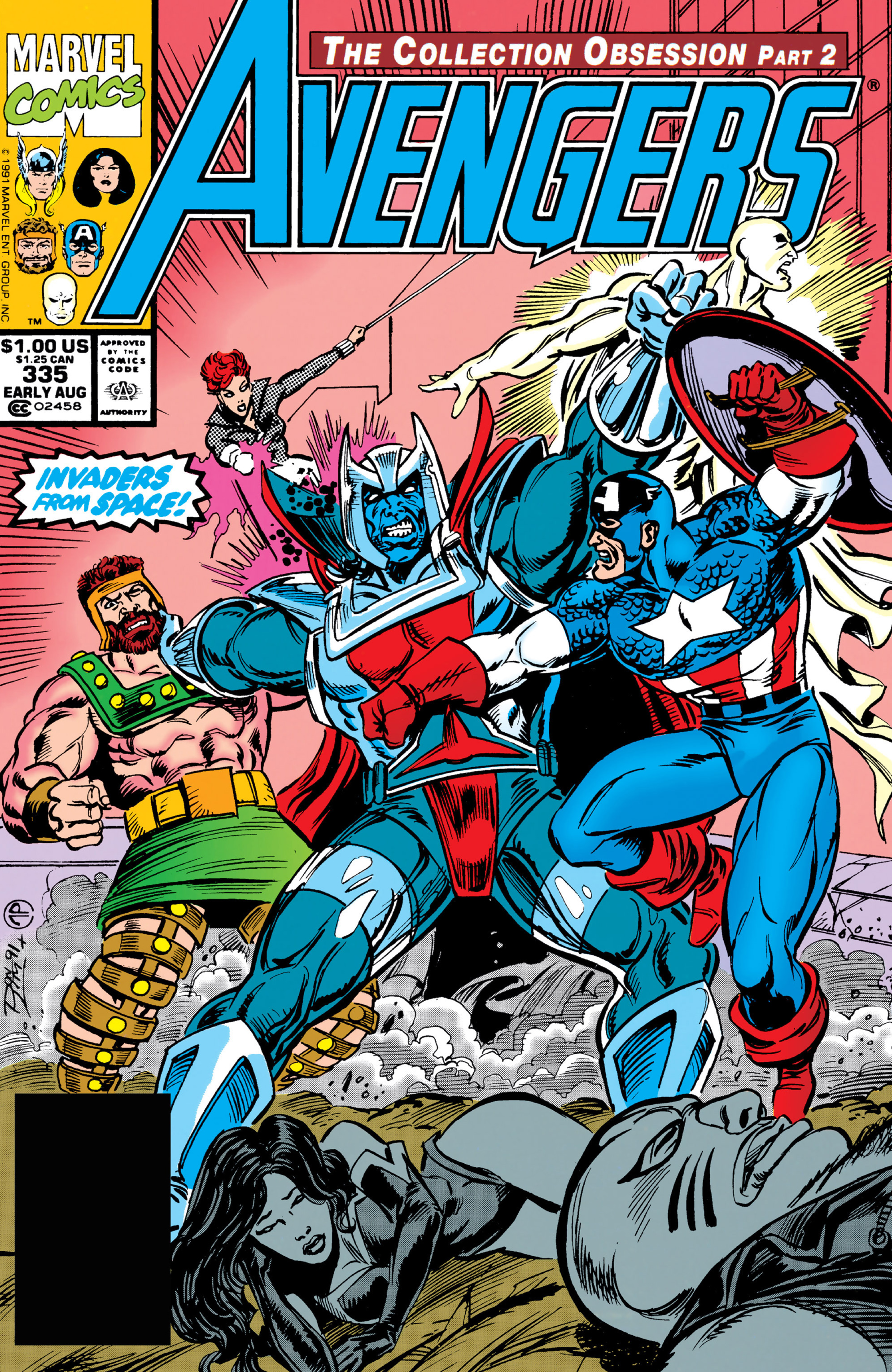 Read online The Avengers (1963) comic -  Issue #335 - 1