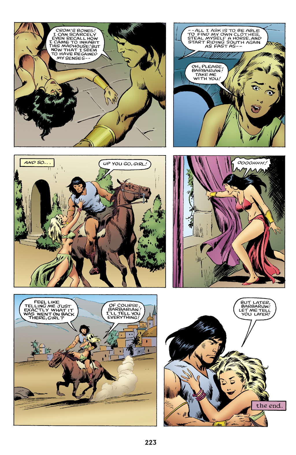 Read online The Chronicles of Conan comic -  Issue # TPB 20 (Part 2) - 126