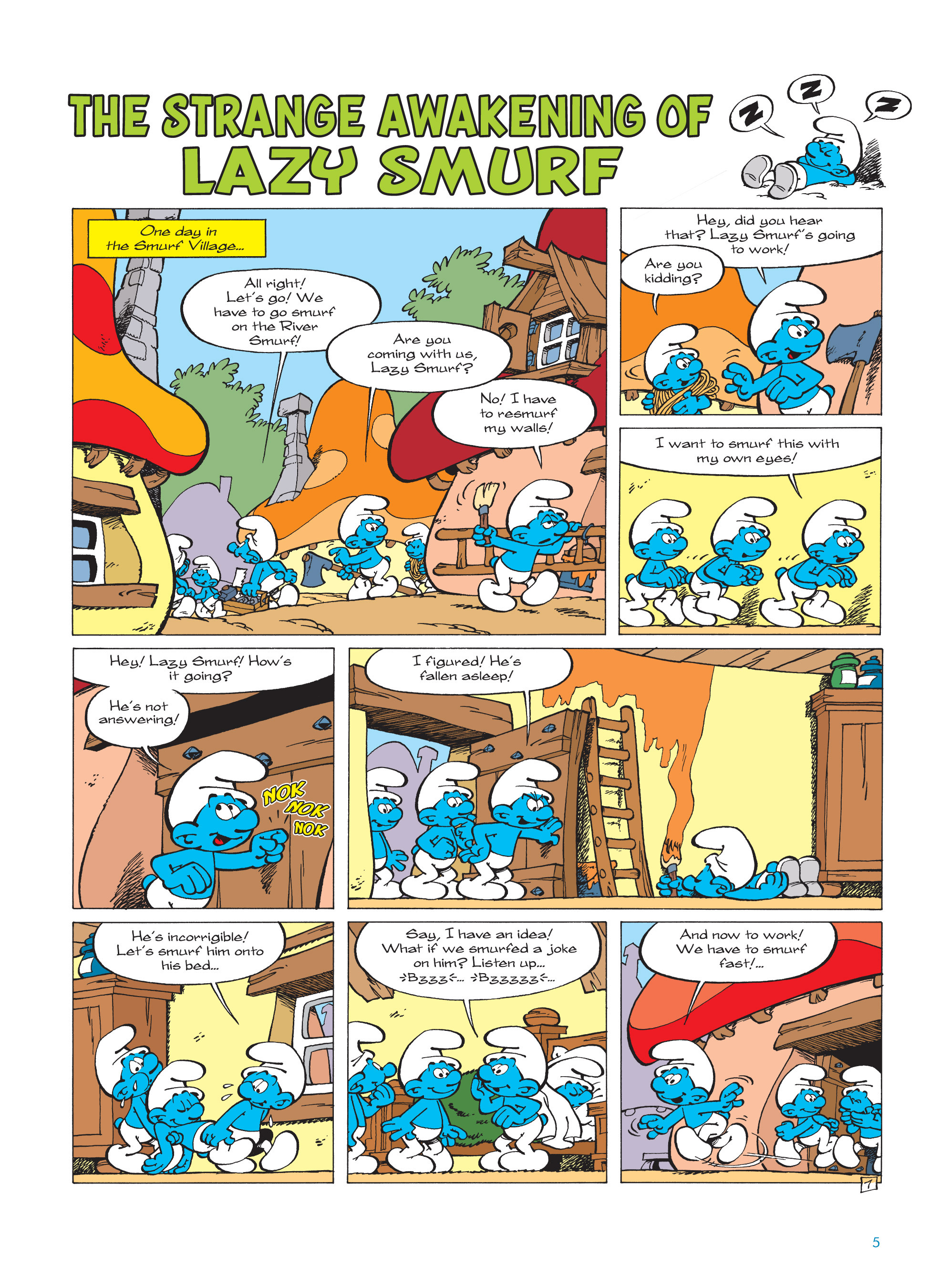 Read online The Smurfs comic -  Issue #17 - 5