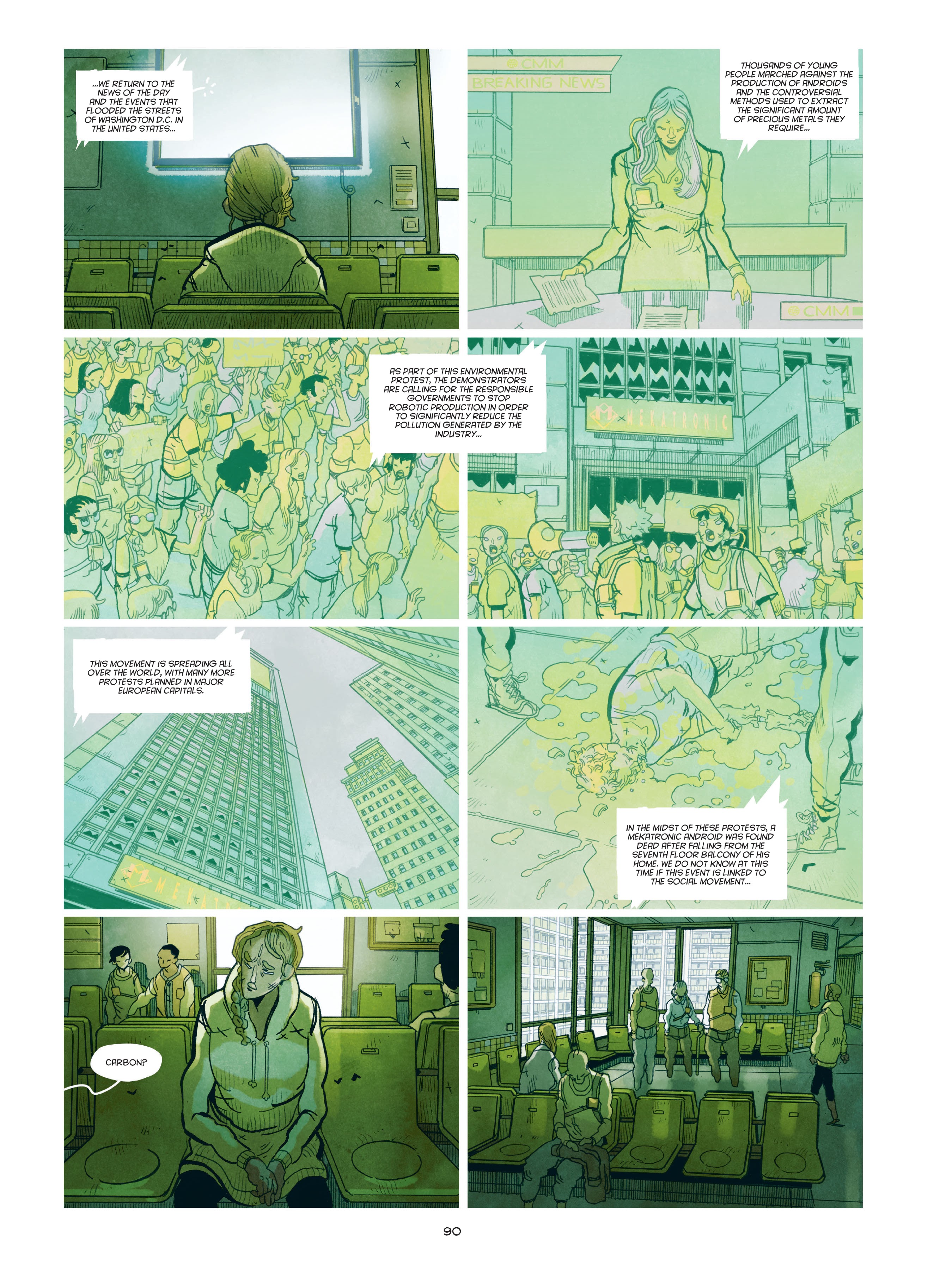 Read online Carbon & Silicon (2021) comic -  Issue #3 - 5