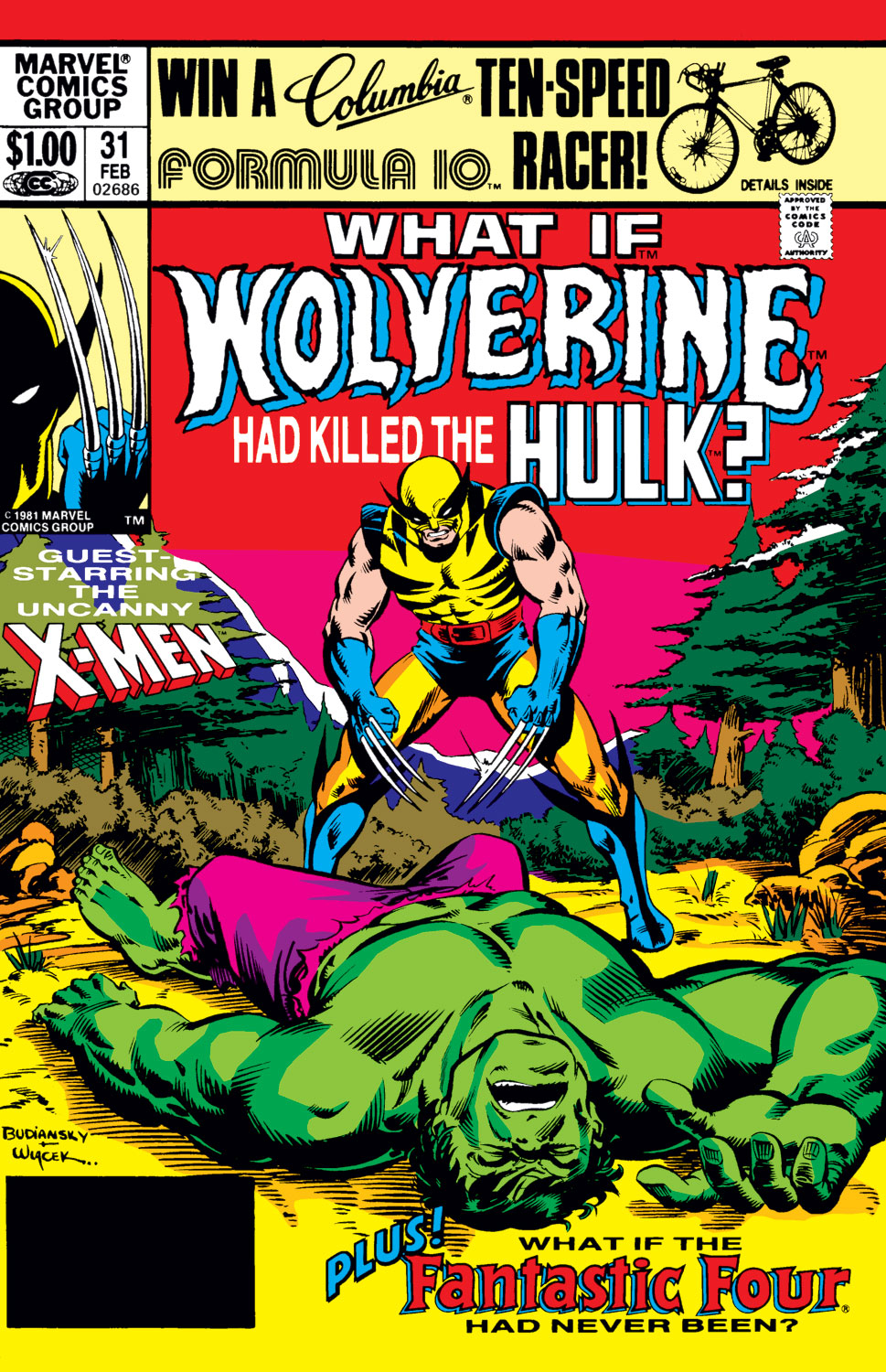 <{ $series->title }} issue 31 - Wolverine had killed the Hulk - Page 1