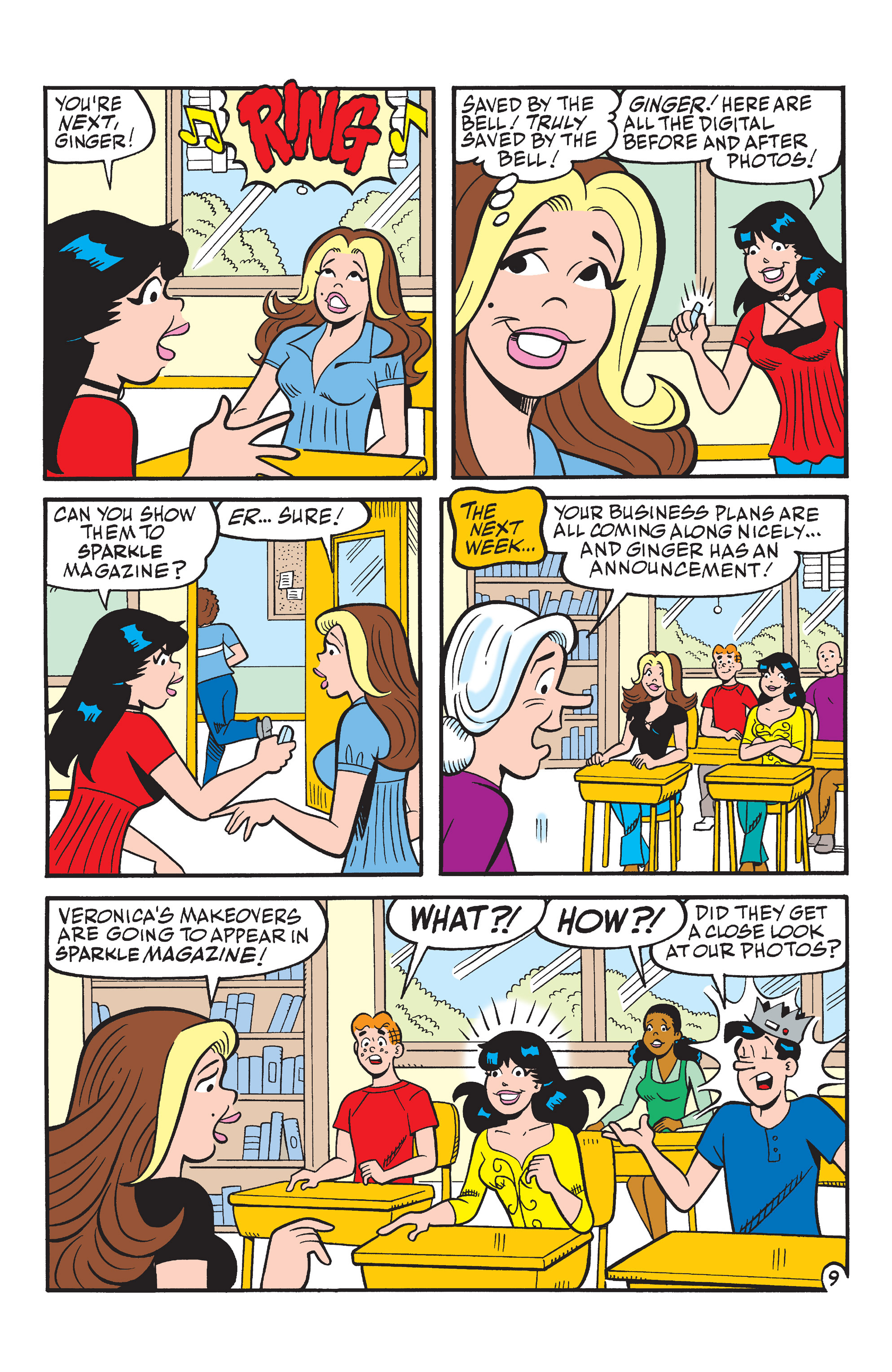 Read online Veronica's Hot Fashions comic -  Issue # TPB - 77