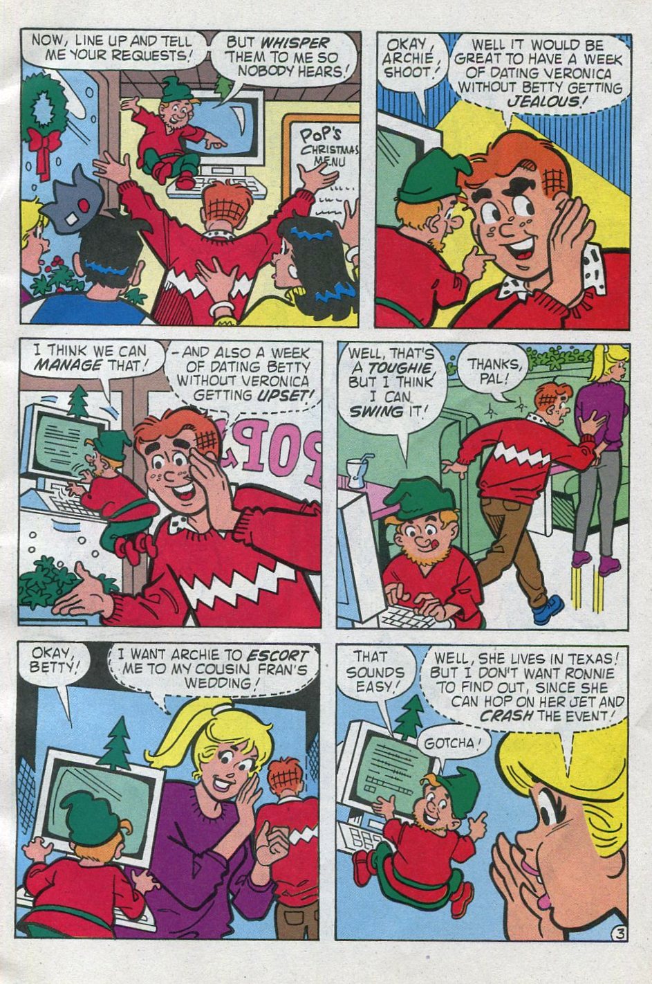Read online Archie's Christmas Stocking comic -  Issue #2 - 5