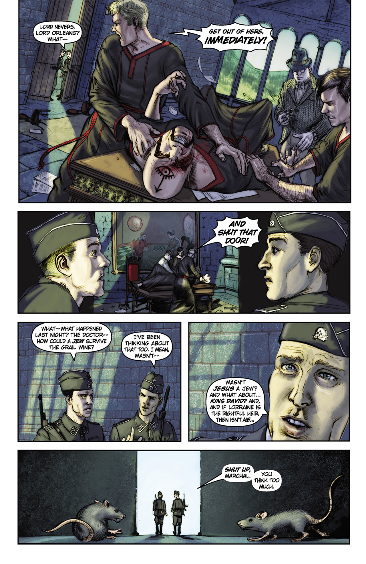 Read online Rex Mundi (2006) comic -  Issue # TPB 6 - 117
