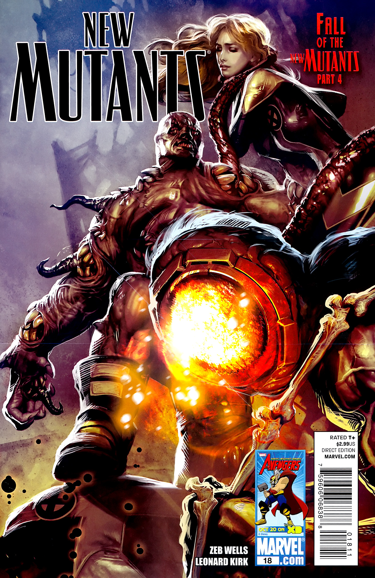 Read online New Mutants (2009) comic -  Issue #18 - 1