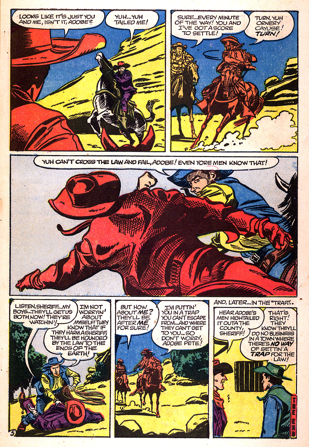 Read online Six-Gun Western comic -  Issue #3 - 7