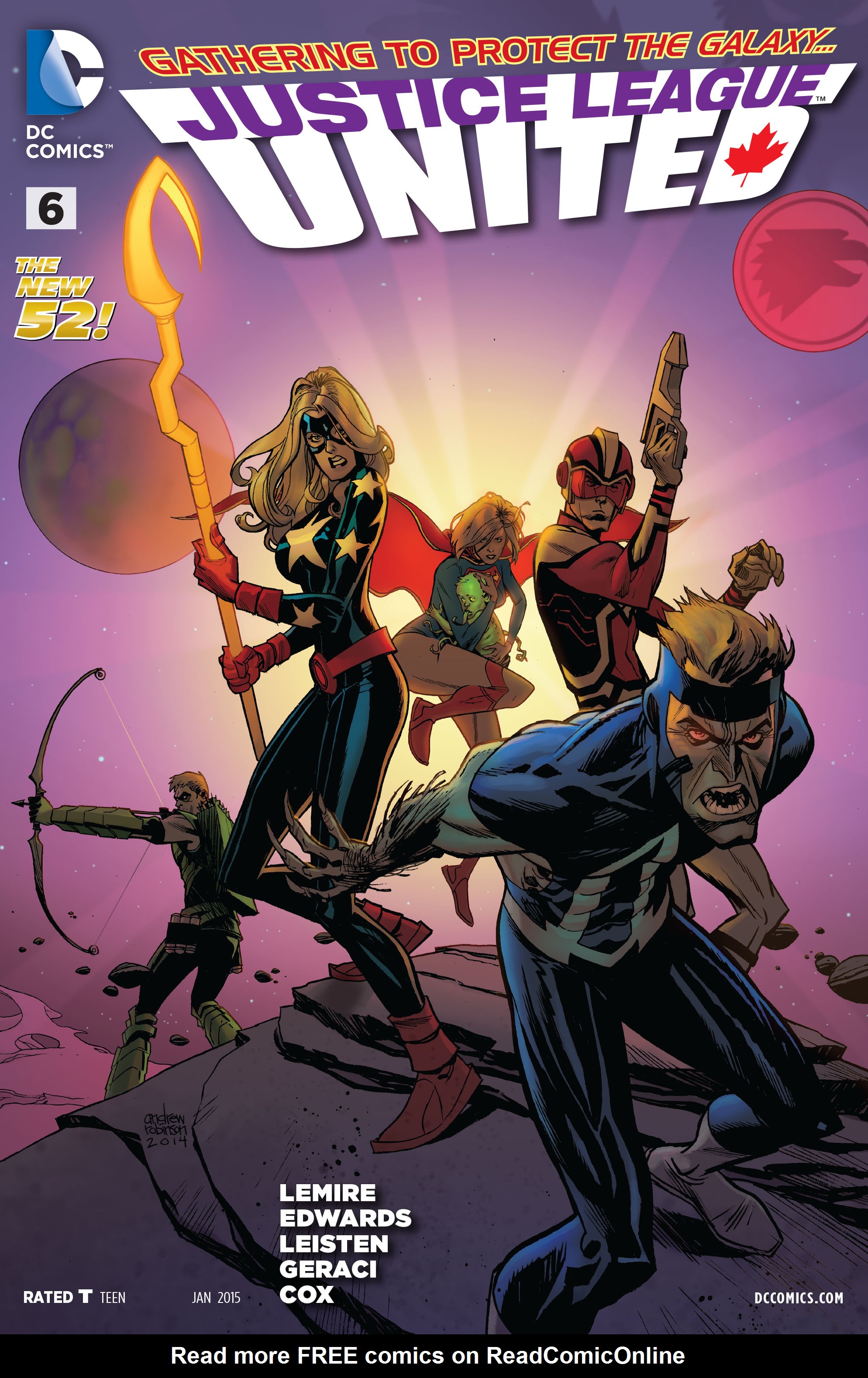 Read online Justice League United comic -  Issue #6 - 1